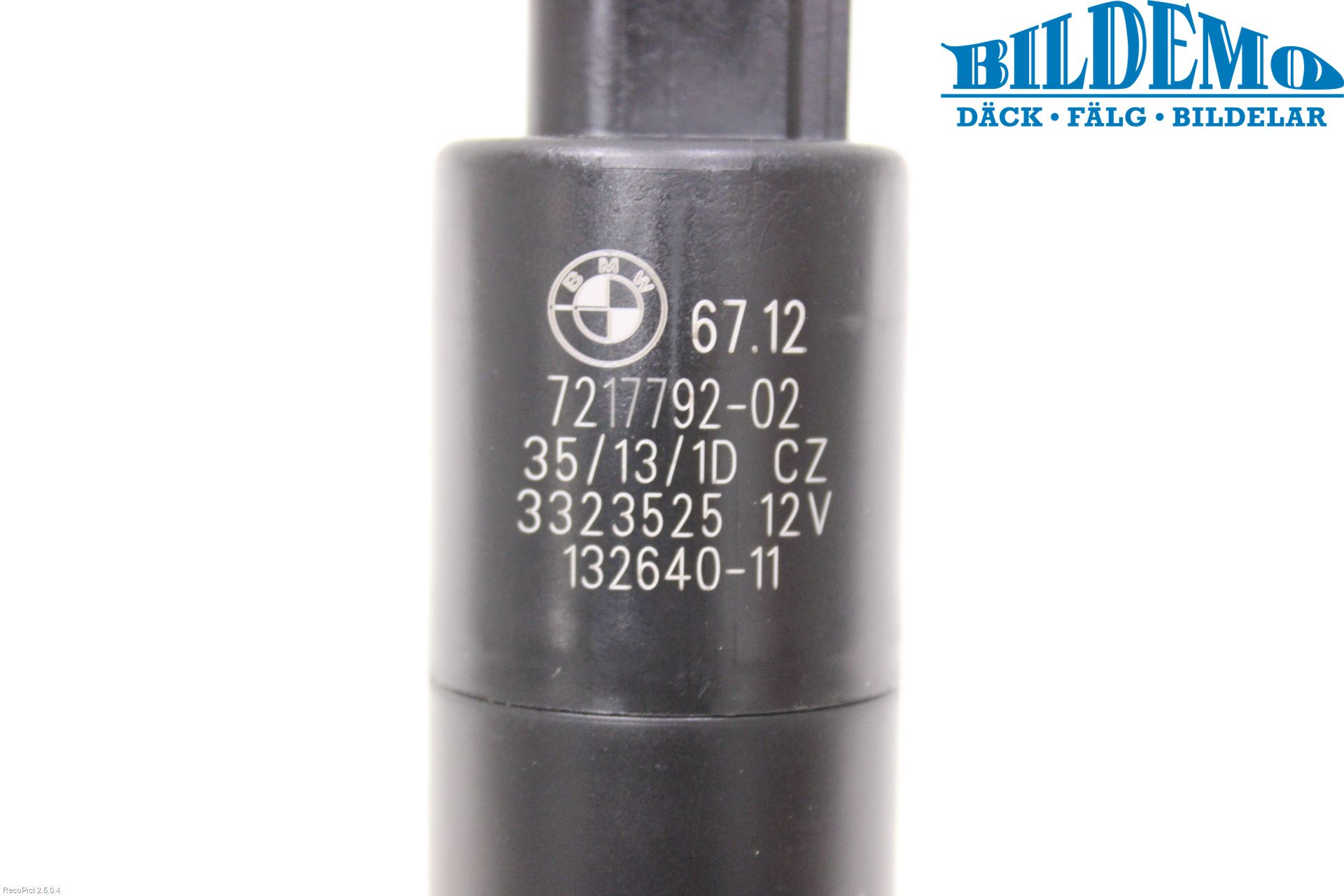 BMW 3 F30/F31/F80 12-19 Spolarpump Högtryck