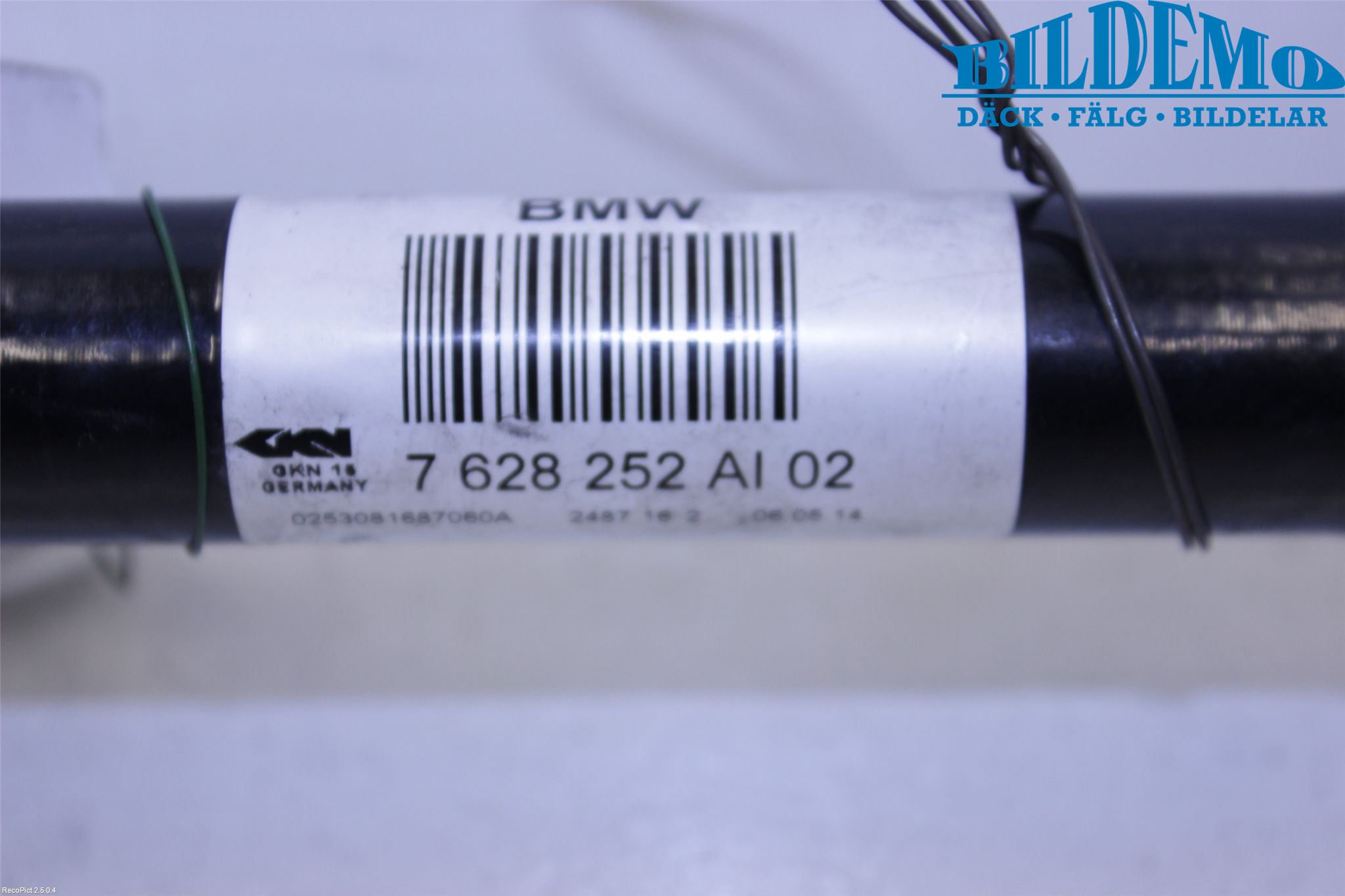 BMW 1 F20/F21 11-19 Drivaxel Bak Höger