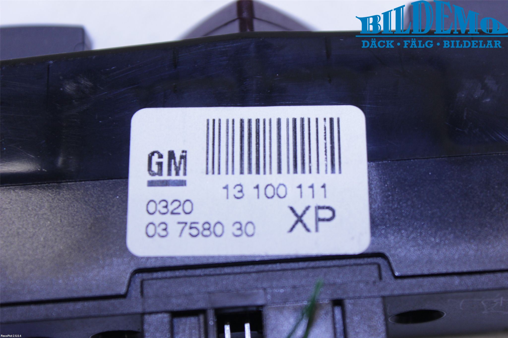 Opel ZAFIRA B 06-14 Strömställare Stolvärme