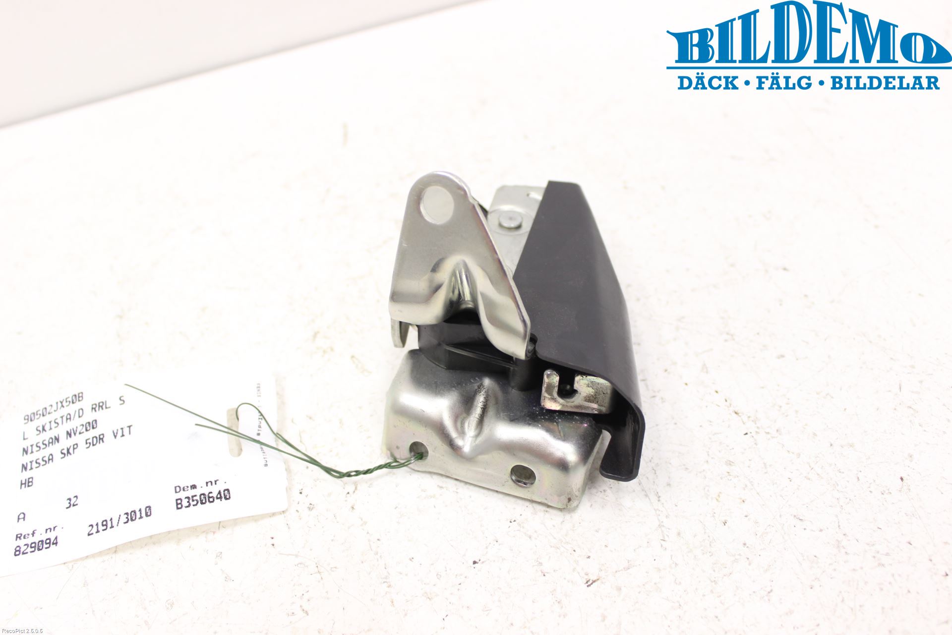 Nissan NV200/NV200 COMBI Låskista-Dörrlås