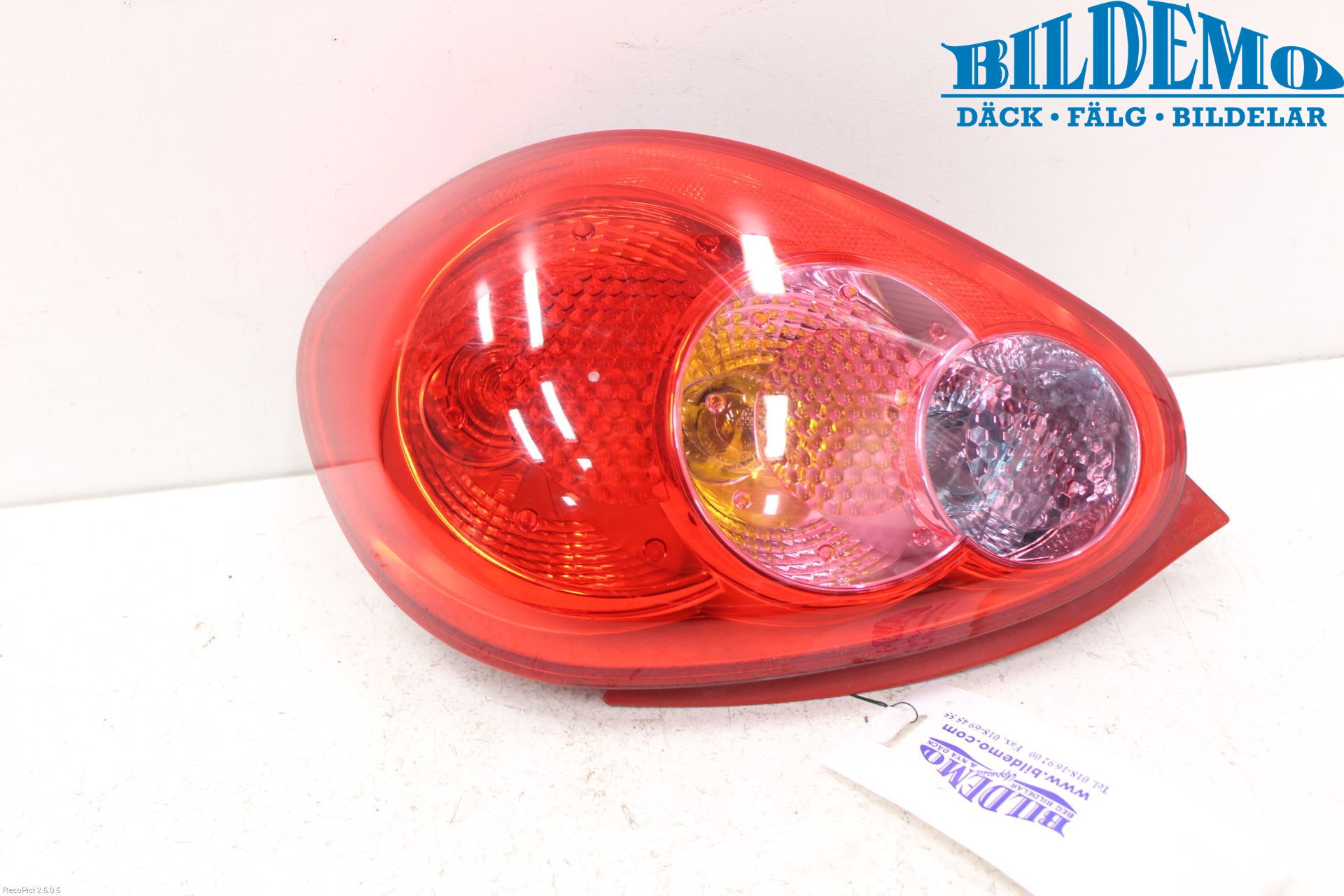 Toyota AYGO 06-14 Bakljus Höger