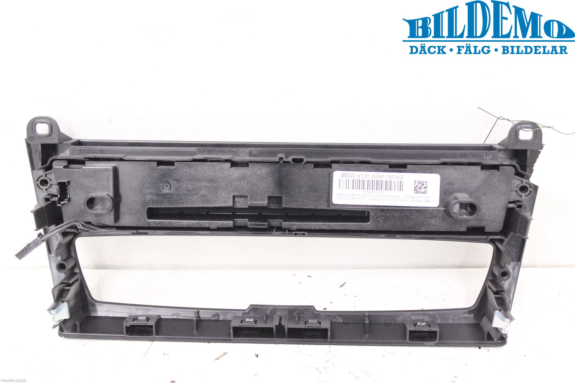 BMW 1 F20/F21 11-19 Cd Radio - Multimediapanel