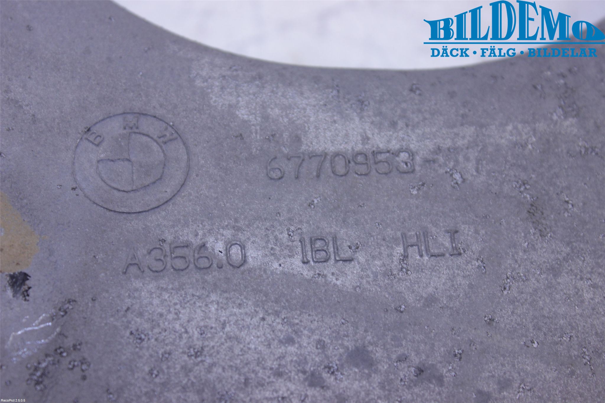 BMW X6 E71/E72   08-14 Bärarm Bak Vänster