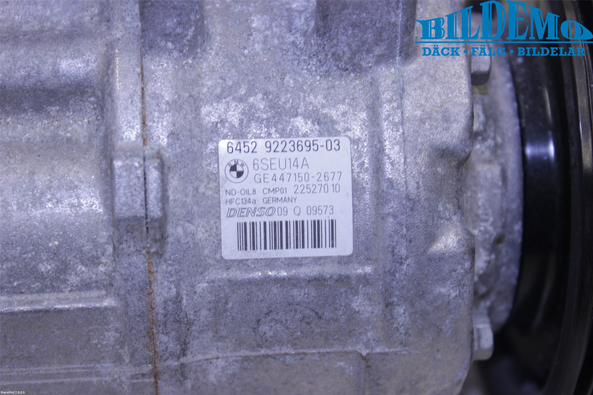 BMW 3 F30/F31/F80 12-19 Ac Kompressor