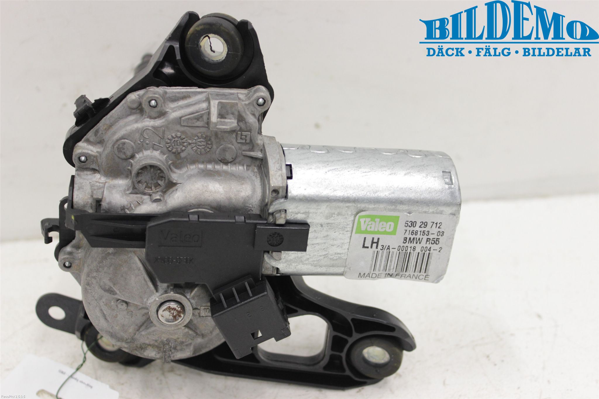 Mini CLUBMAN R55 06-14 Torkarmotor Baklucka