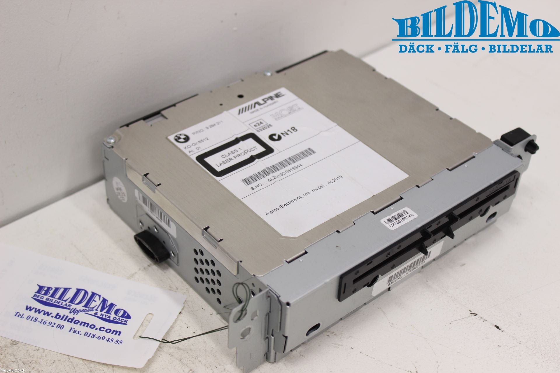 BMW 5 F10/F11/F18 09-17 Cd Radio - Multimediapanel