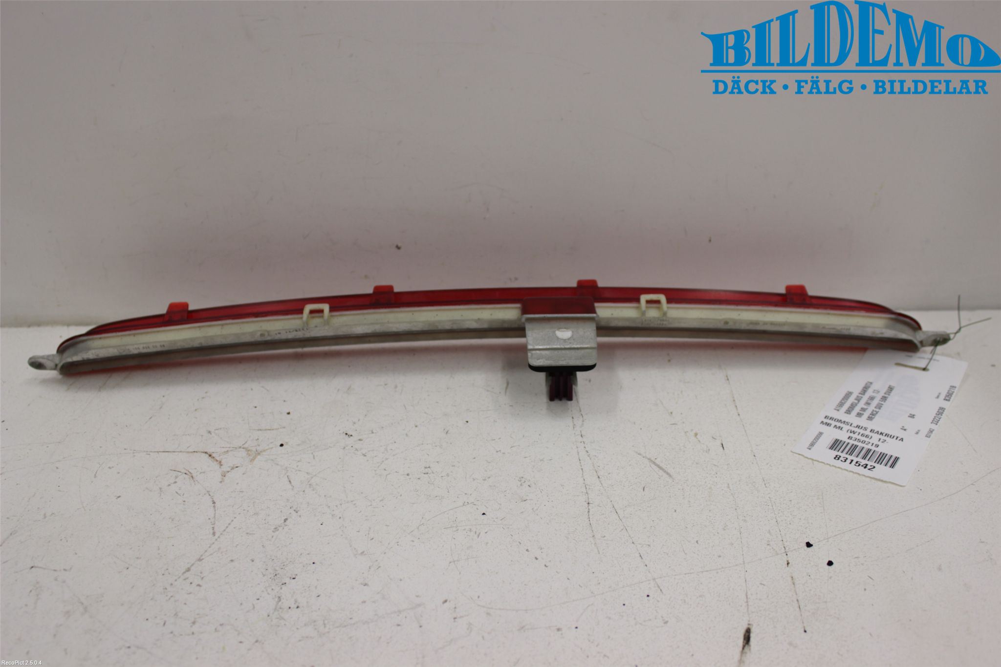 Mercedes-Benz MB ML/GLE-KLASS (W166) 12-18 Bromsljus Bakruta