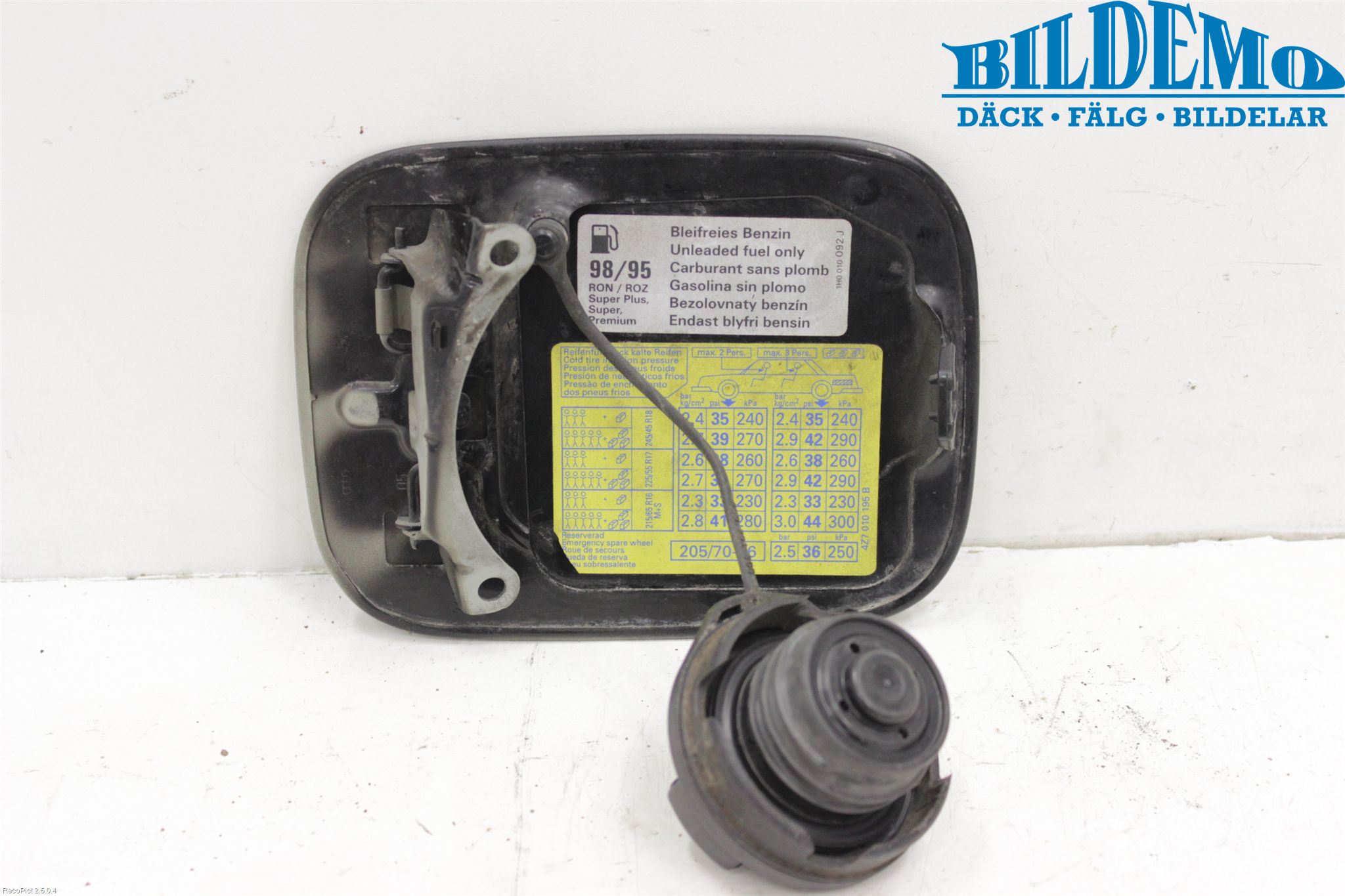 Audi ALLROAD 01-05 Tanklucka