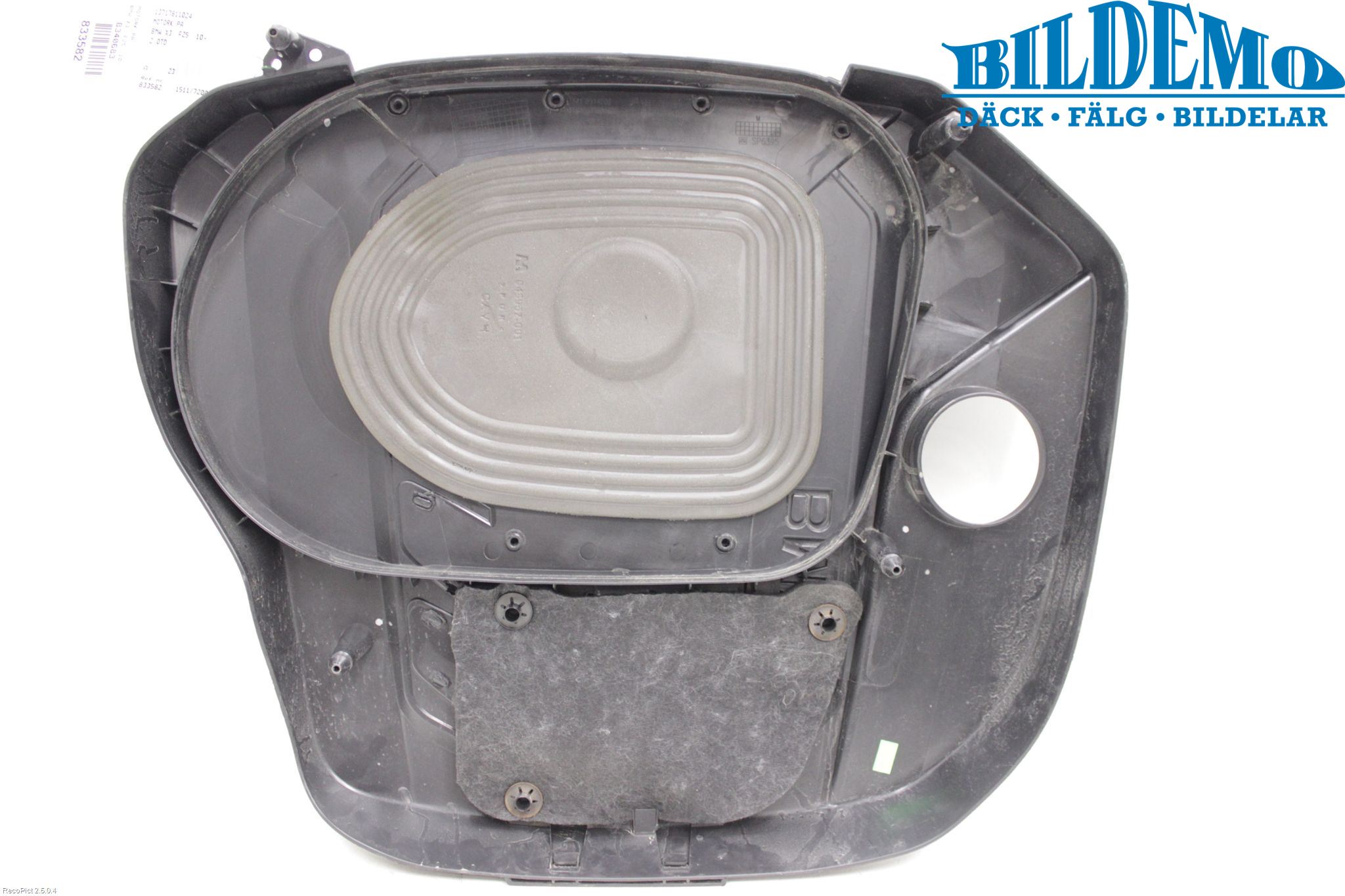 BMW X3 F25 10-17 Motorkåpa