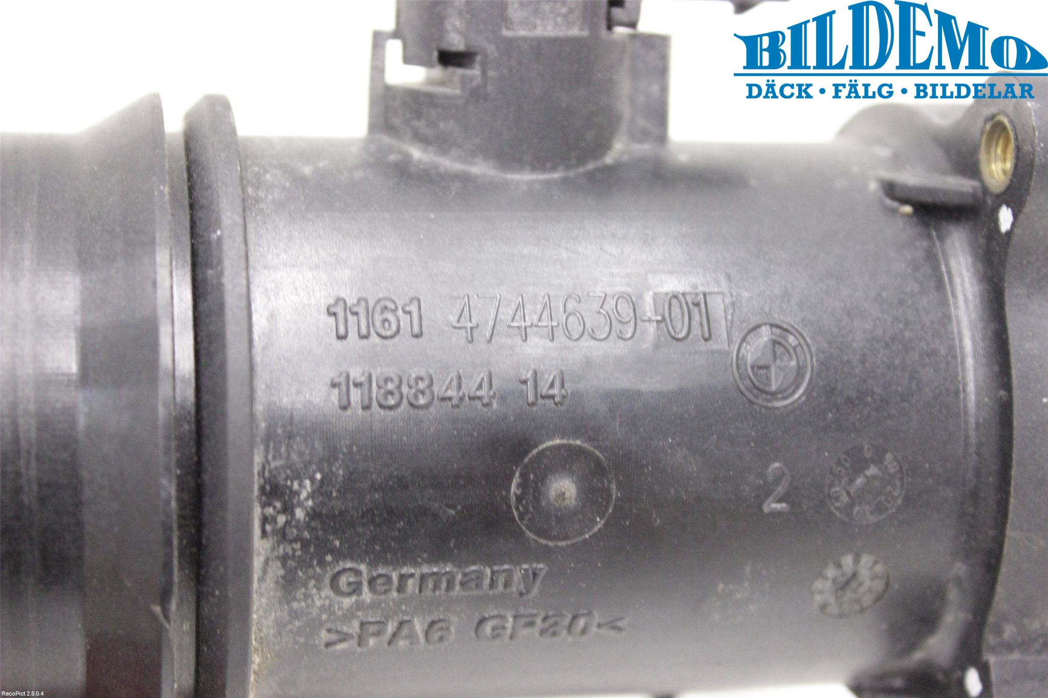 BMW X3 F25 10-17 Laddluft-Intercoolerrör