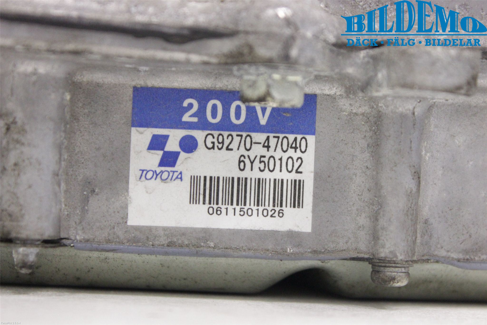 Toyota PRIUS NWH20 04-08 Hybridconverter
