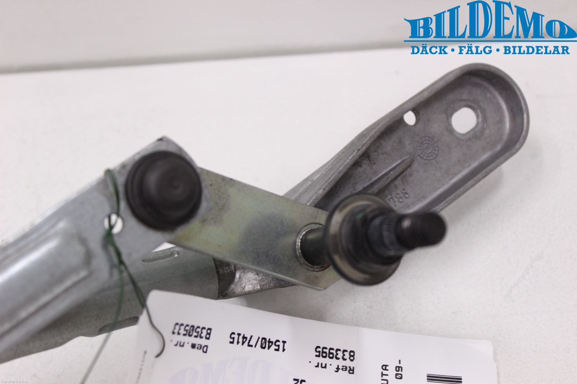 BMW 5 F10/F11/F18 09-17 Torkarmotor Vindruta
