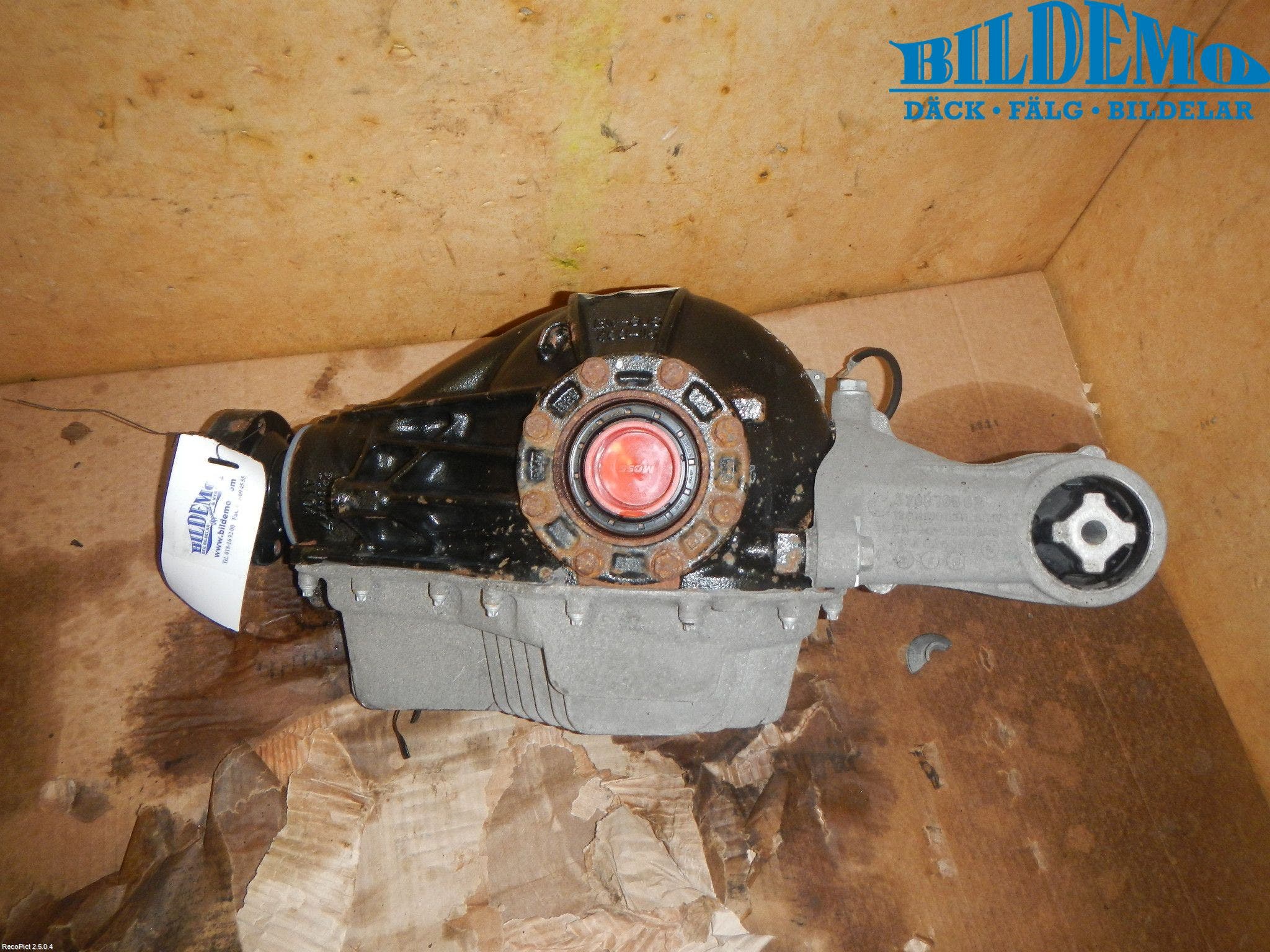 BMW 5 F10/F11/F18 09-17 Bakväxel-Diff