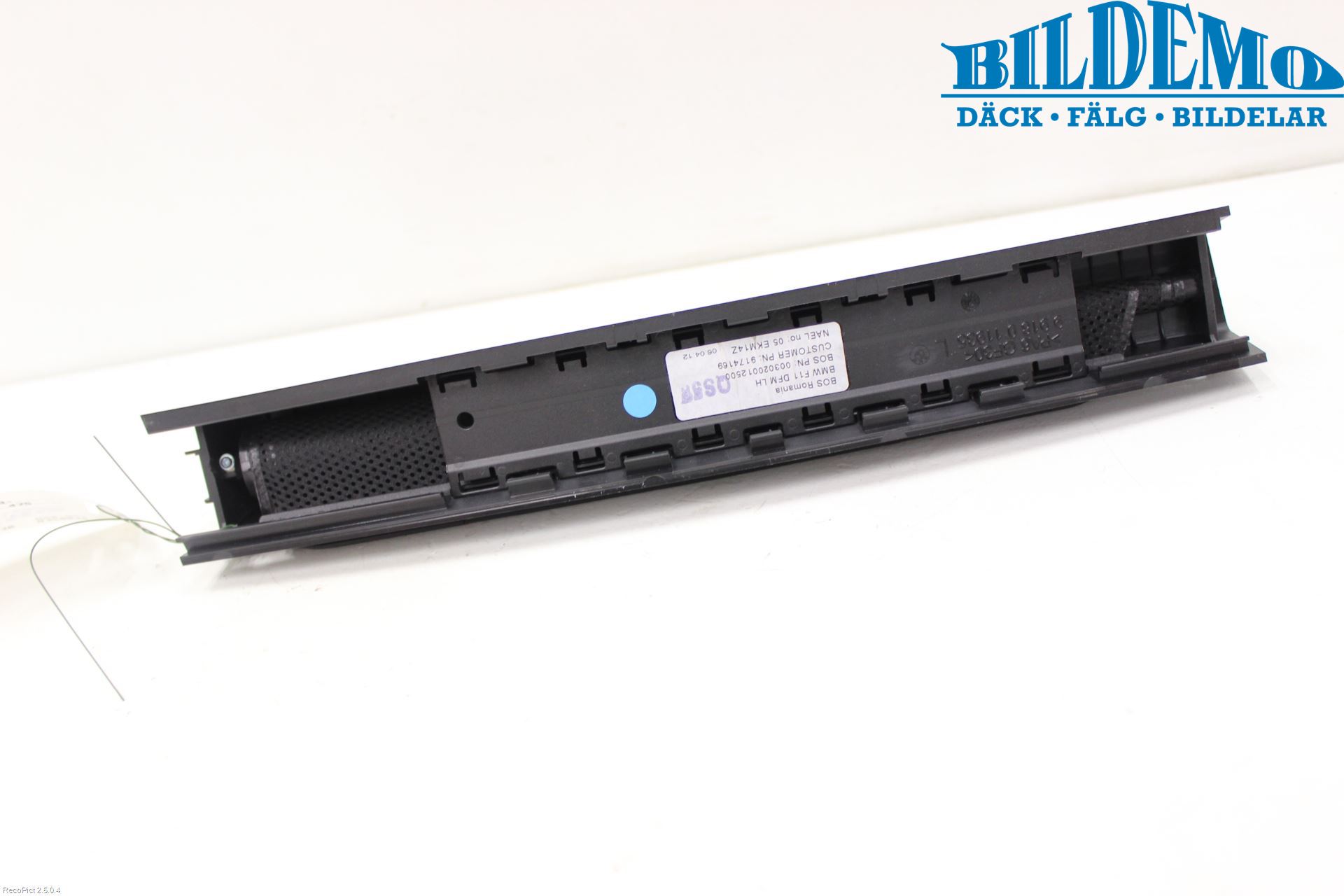 BMW 5 F10/F11/F18 09-17 Solskydd
