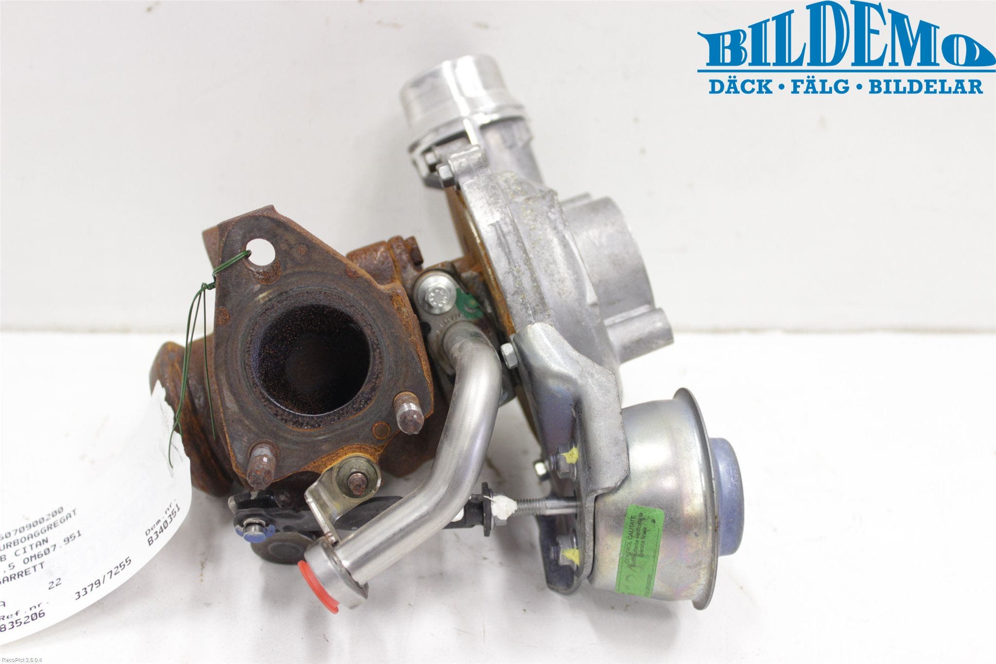 Mercedes-Benz MB CITAN (W415) 13-21 Turboaggregat