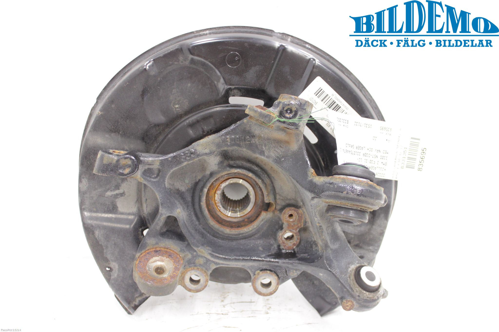 BMW 3 F30/F31/F80 12-19 Hjullagerhus-Spindel Hö B