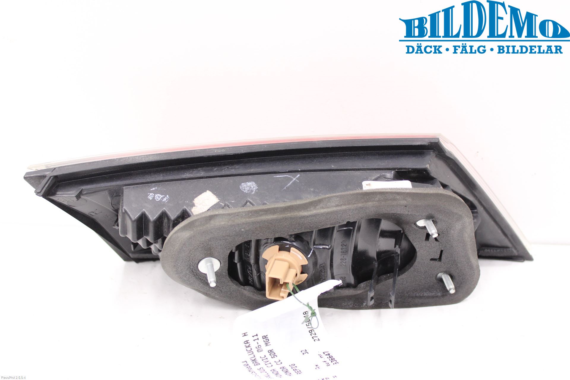 Honda CIVIC 06-11 Bakljus Lucka Hö