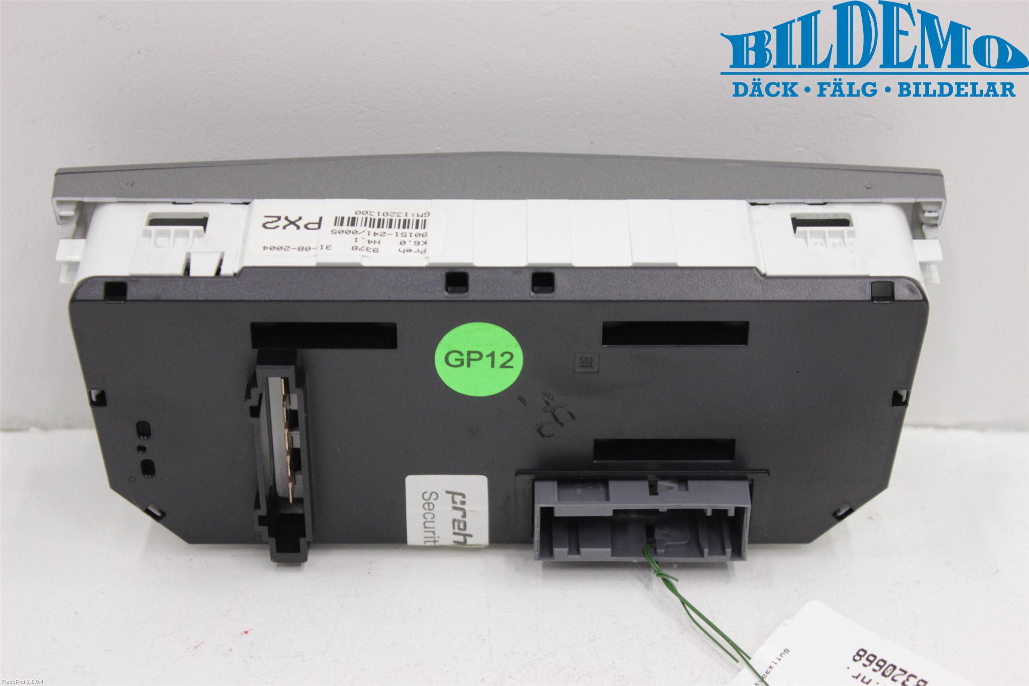 Opel ASTRA H 04-12 Ac Styrenhet Ac Manöveren