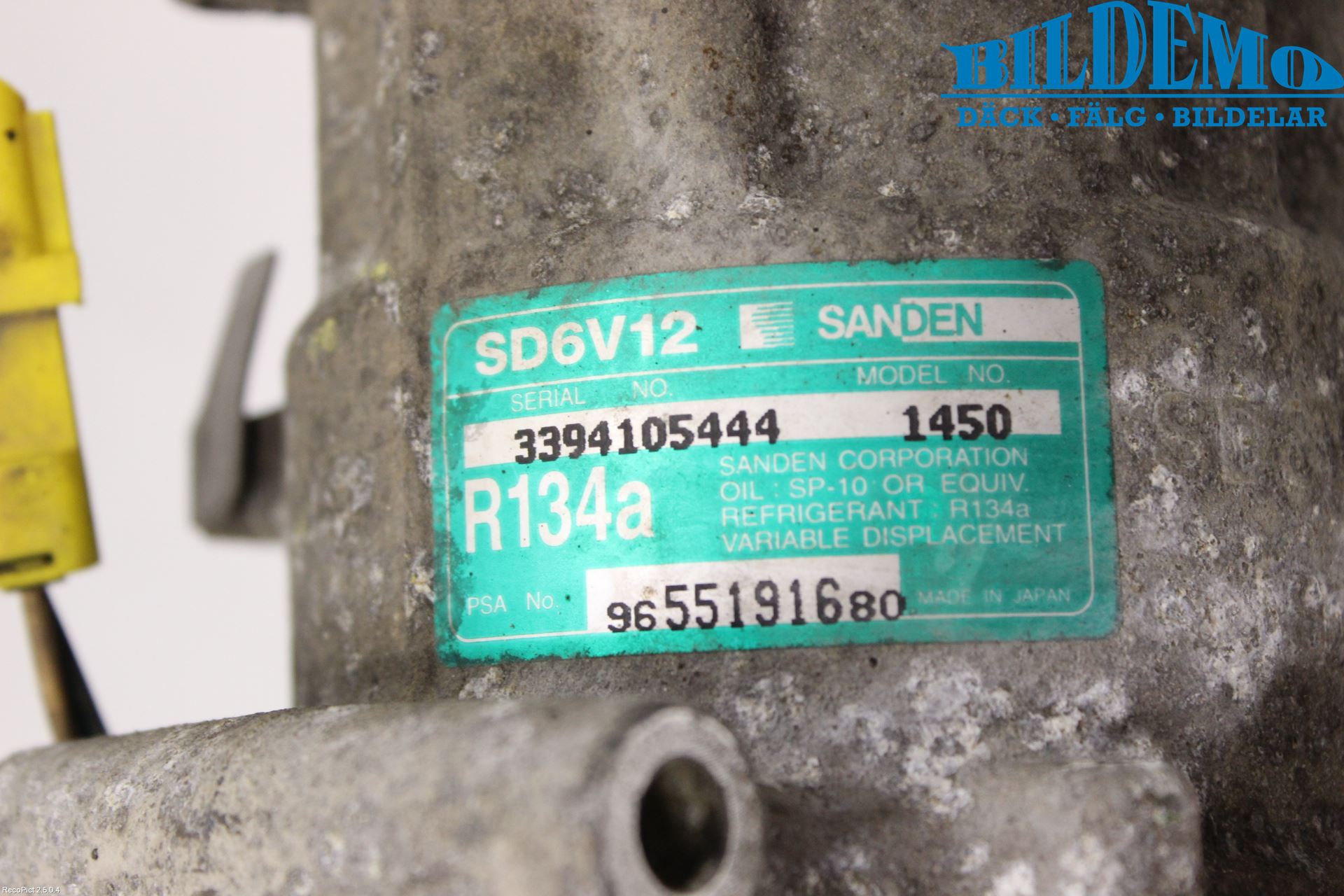 Citroen C3 -04 Ac Kompressor