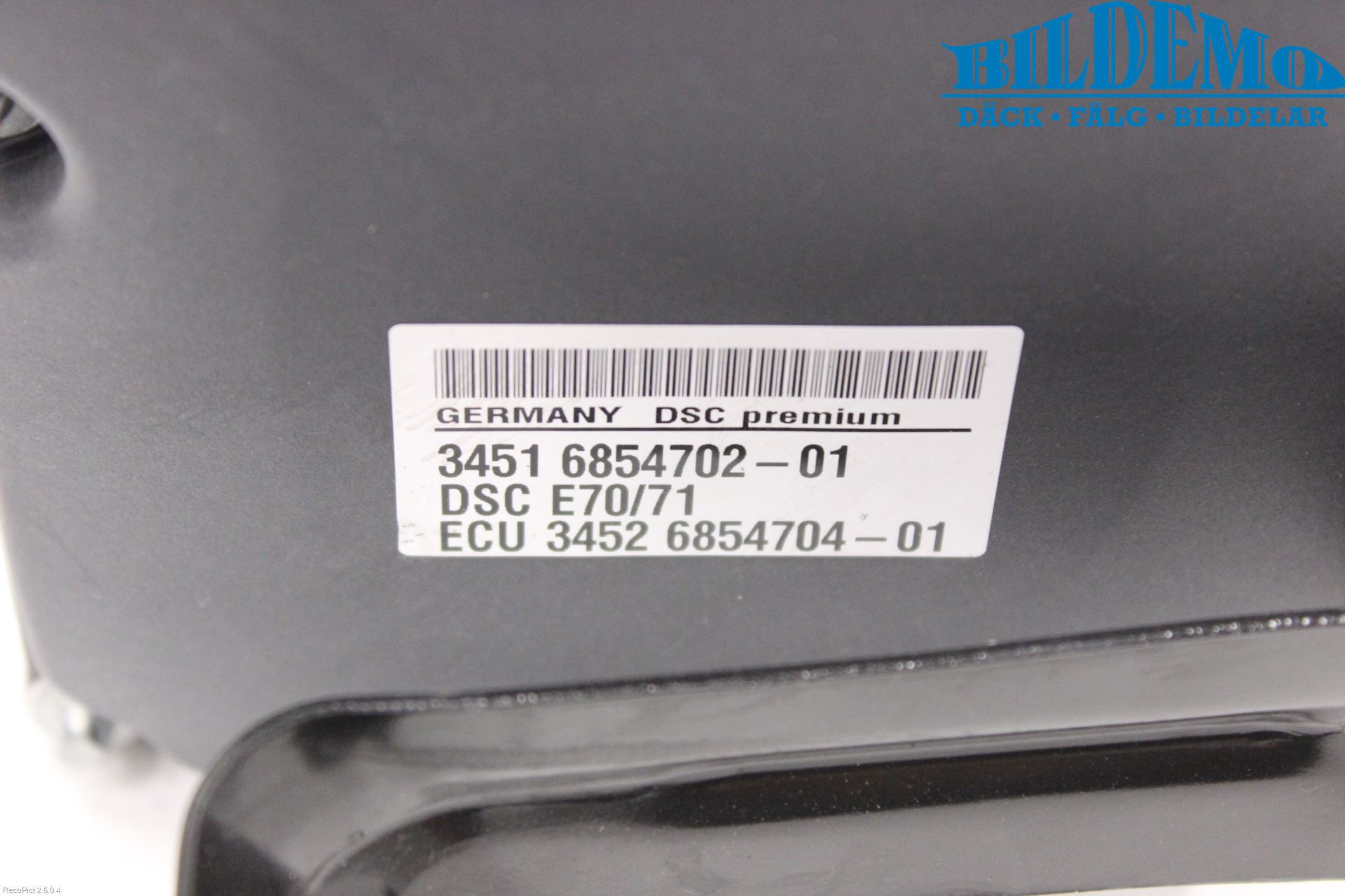 BMW X6 E71/E72   08-14 Abs Hydraulaggregat