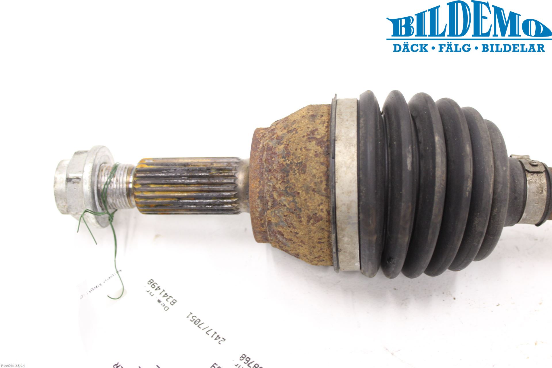 Ford FIESTA 09-12 Drivaxel Fram Vänster