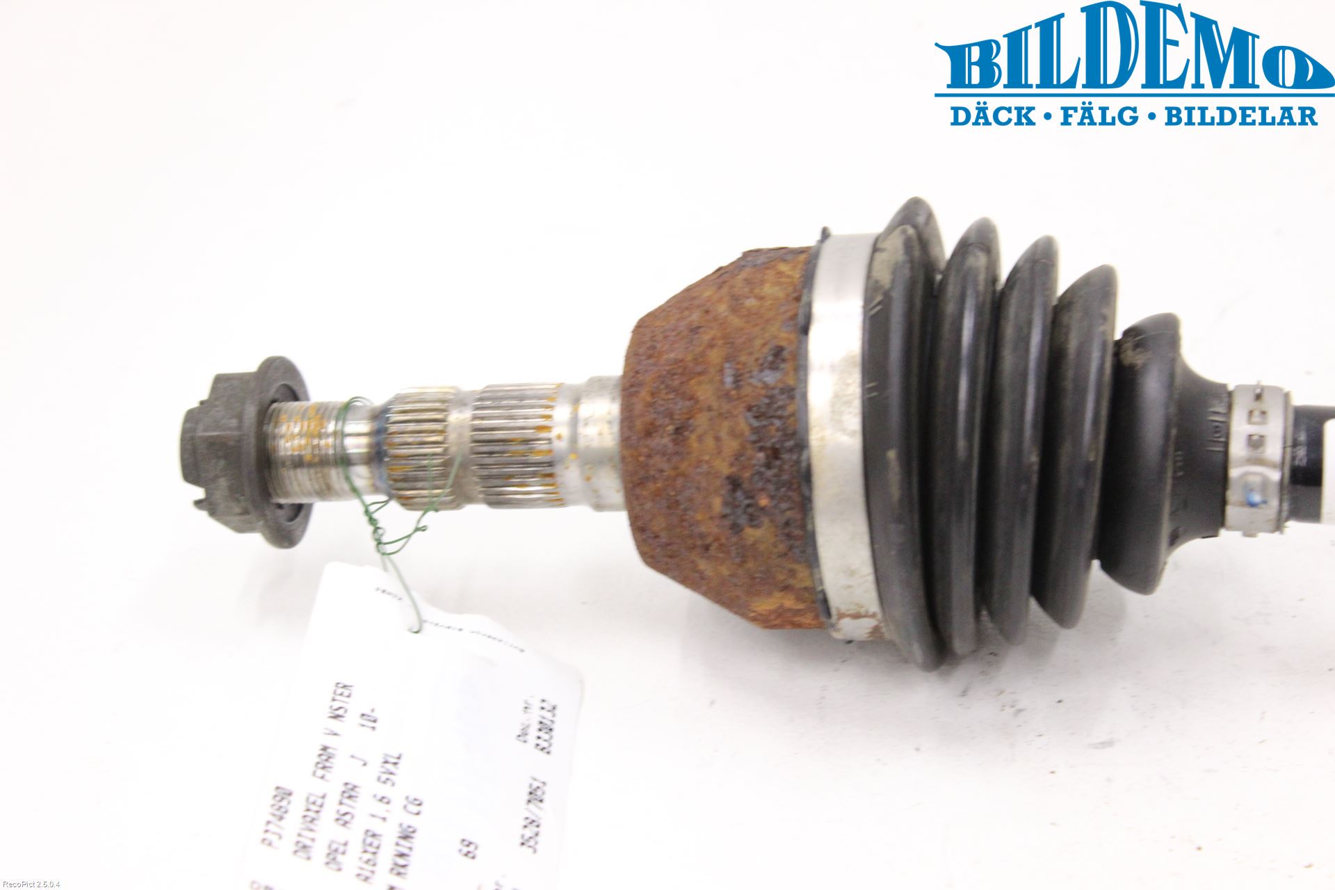 Opel ASTRA J 10-15 Drivaxel Fram Vänster