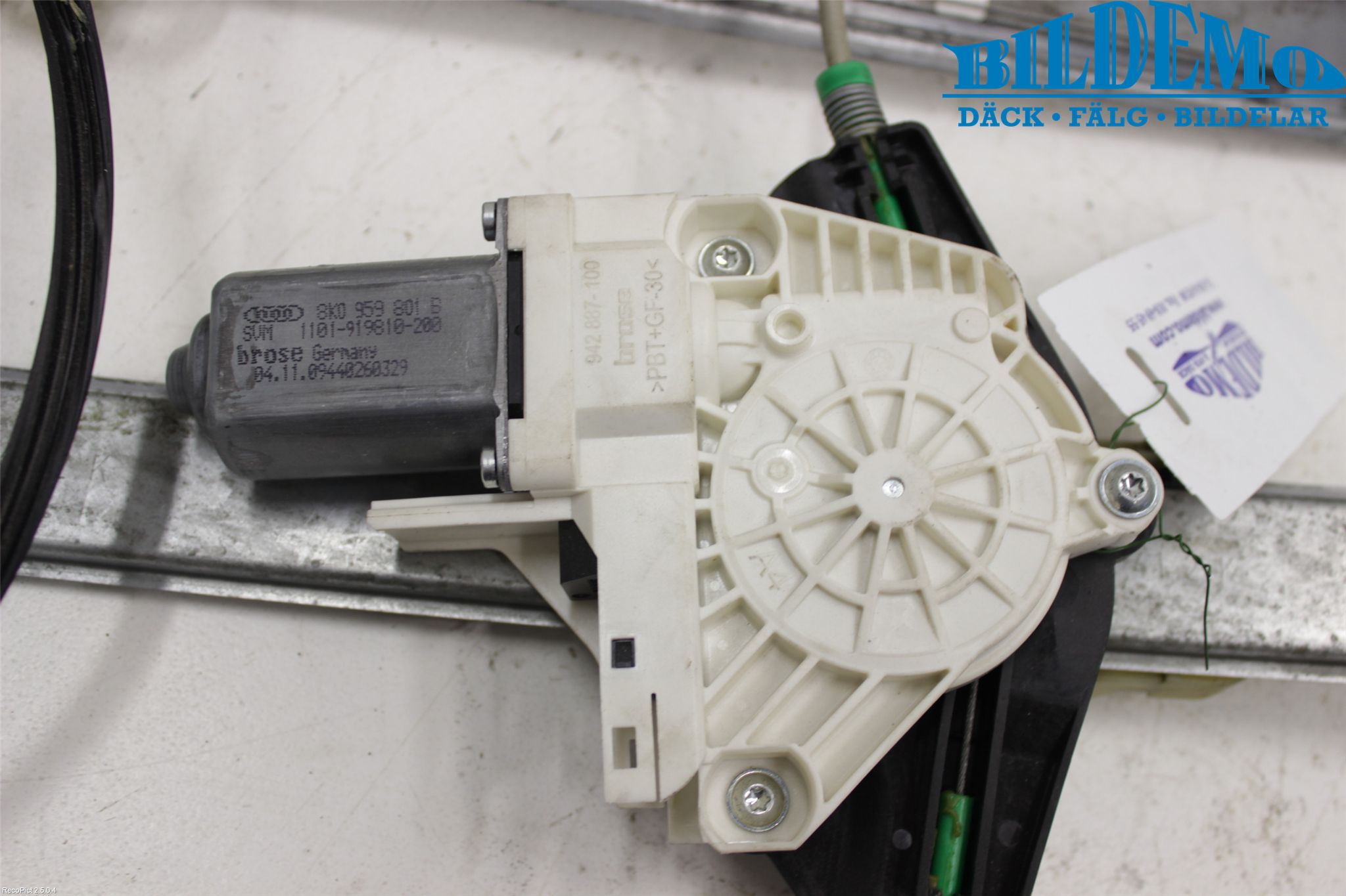 Audi Q5 09-16 Fönsterhiss El Kompl