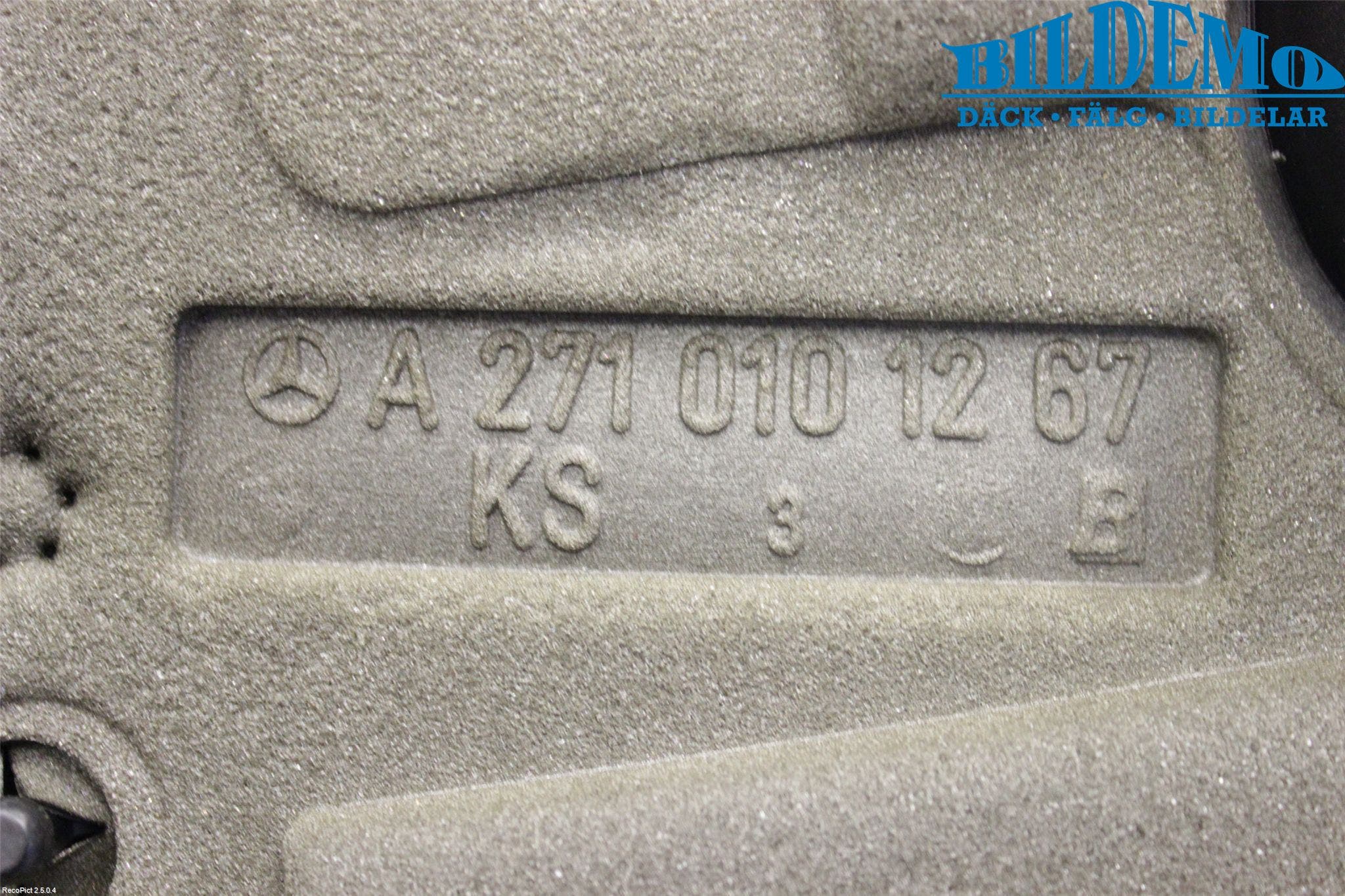 Mercedes-Benz MB C-KLASS (W204) 07-15 Motorkåpa