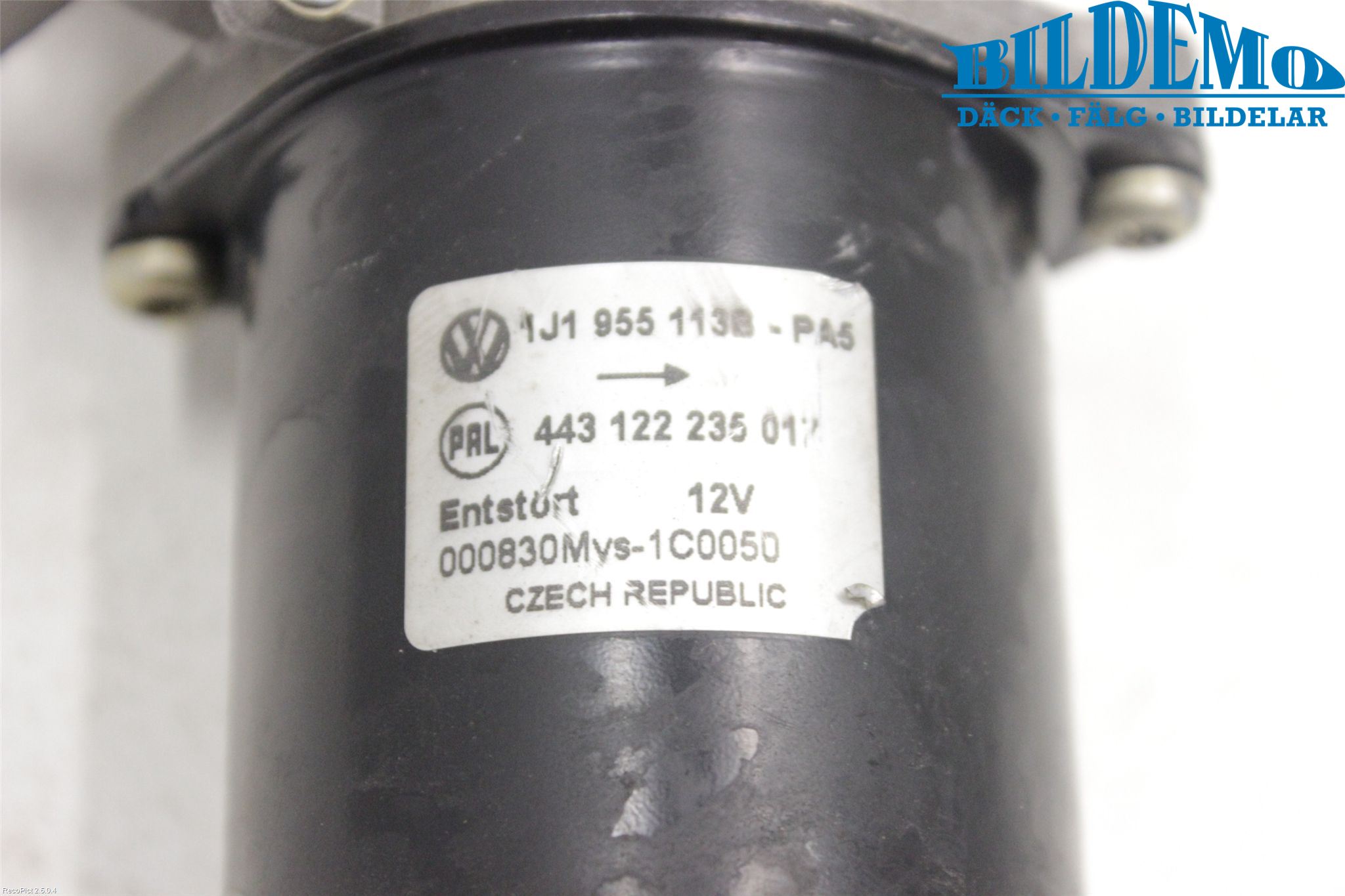 Seat LEON -05 Torkarmotor Vindruta