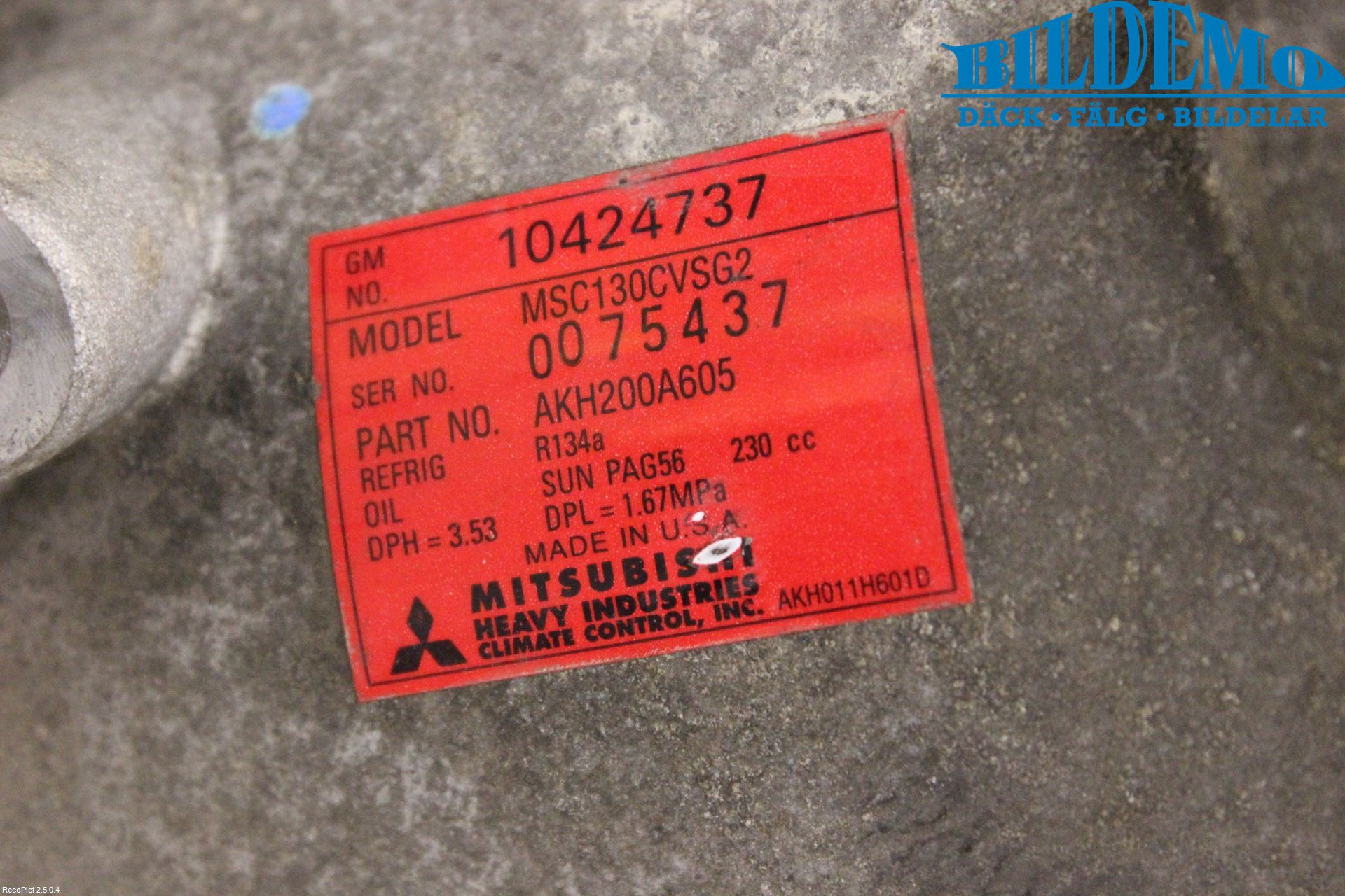 Chevrolet TRANS SPORT Ac Kompressor