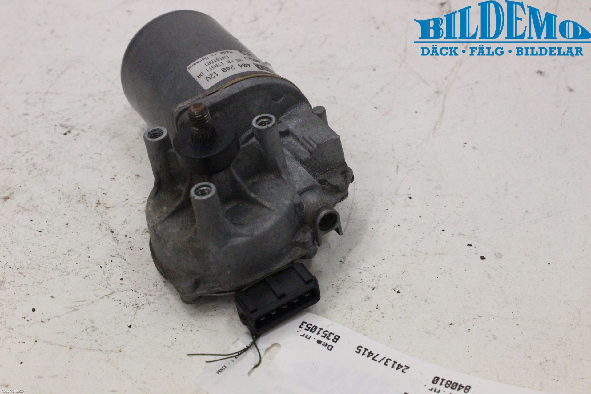 Ford FIESTA     96-99 Torkarmotor Vindruta