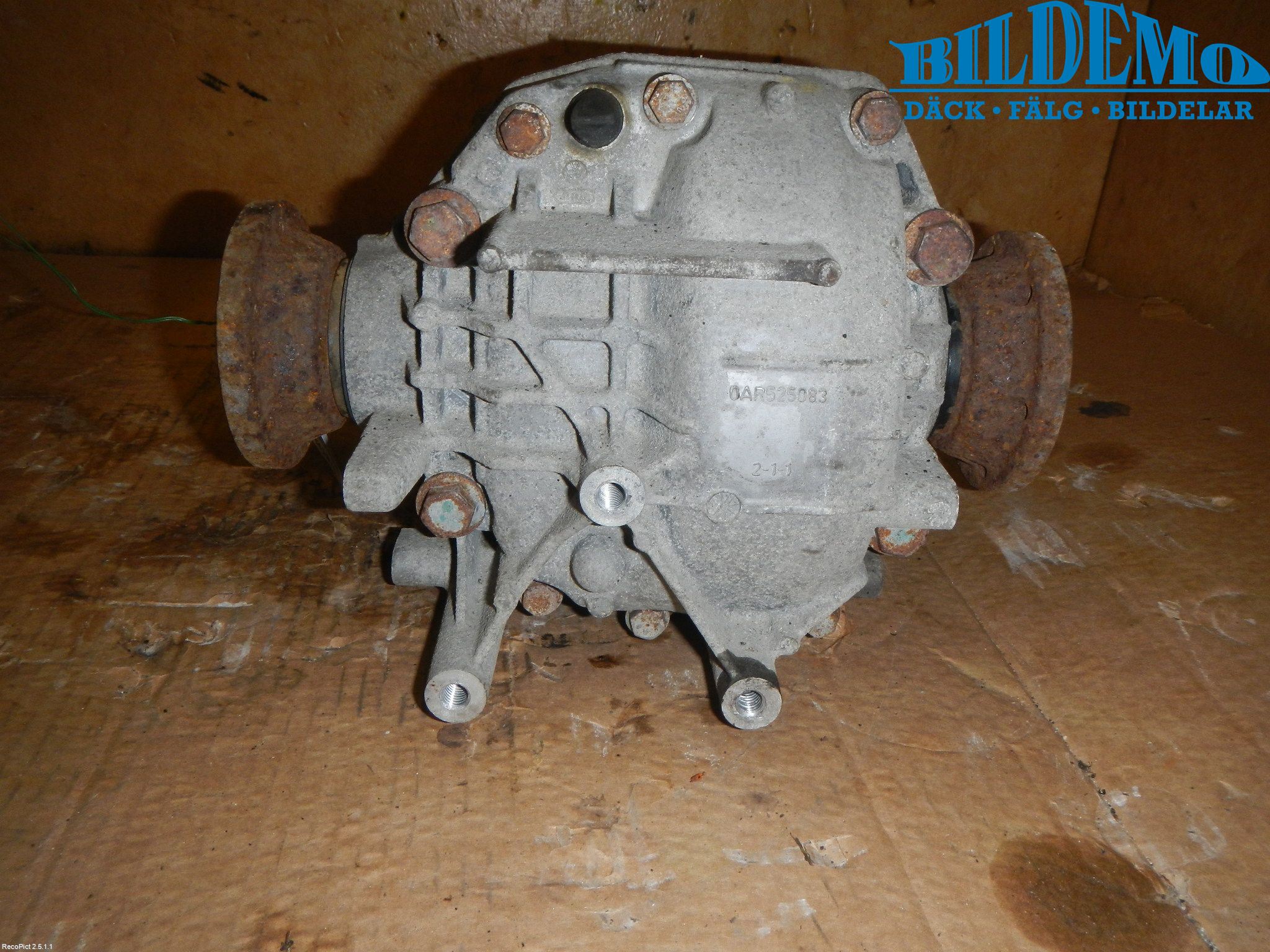 Audi A4/S4 05-07 Bakväxel-Diff