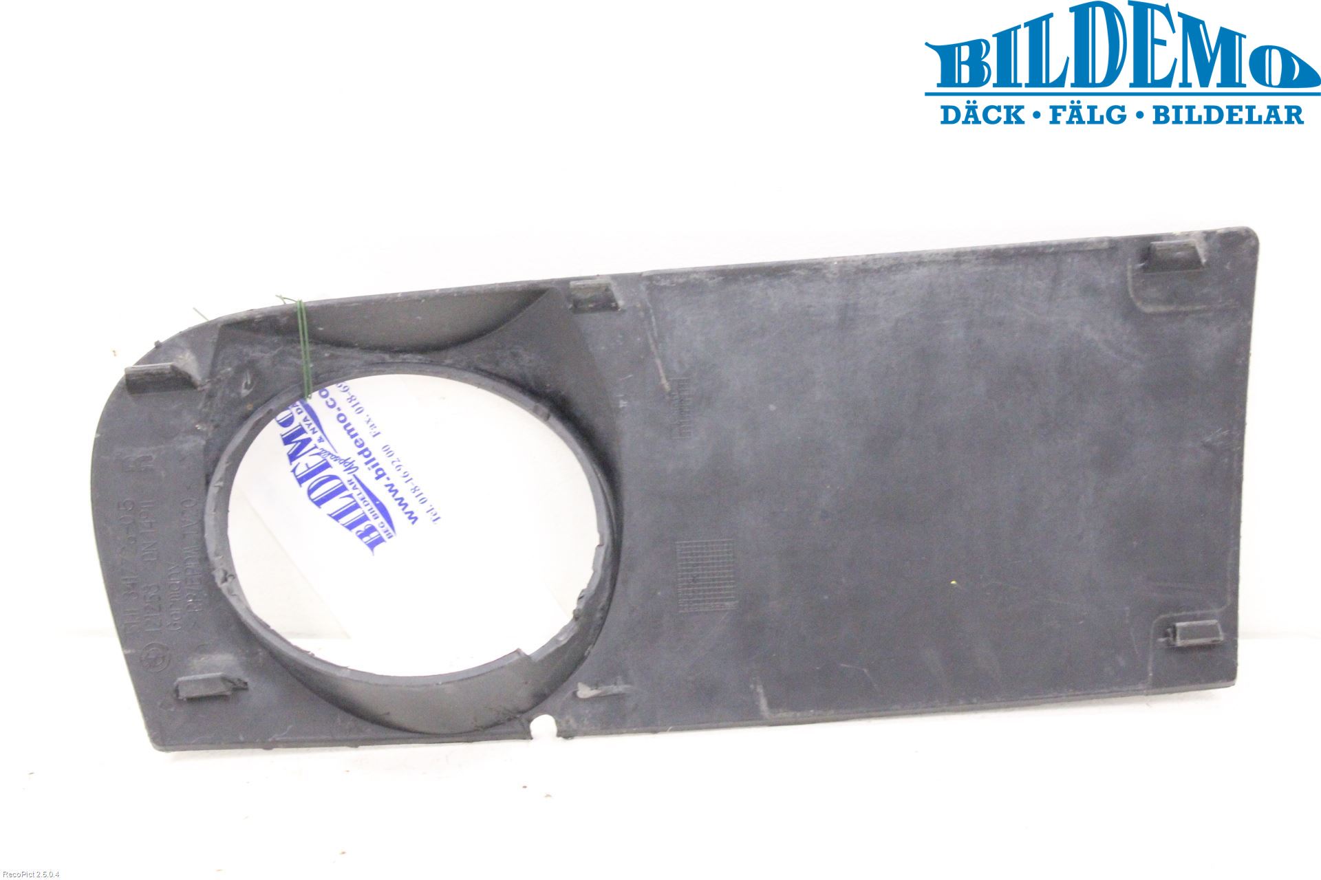 BMW X3 E83     03-10 Dimljussarg Fram