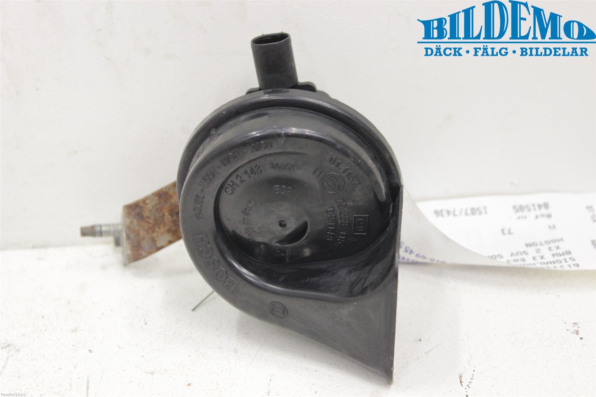 BMW X3 E83     03-10 Signalhorn