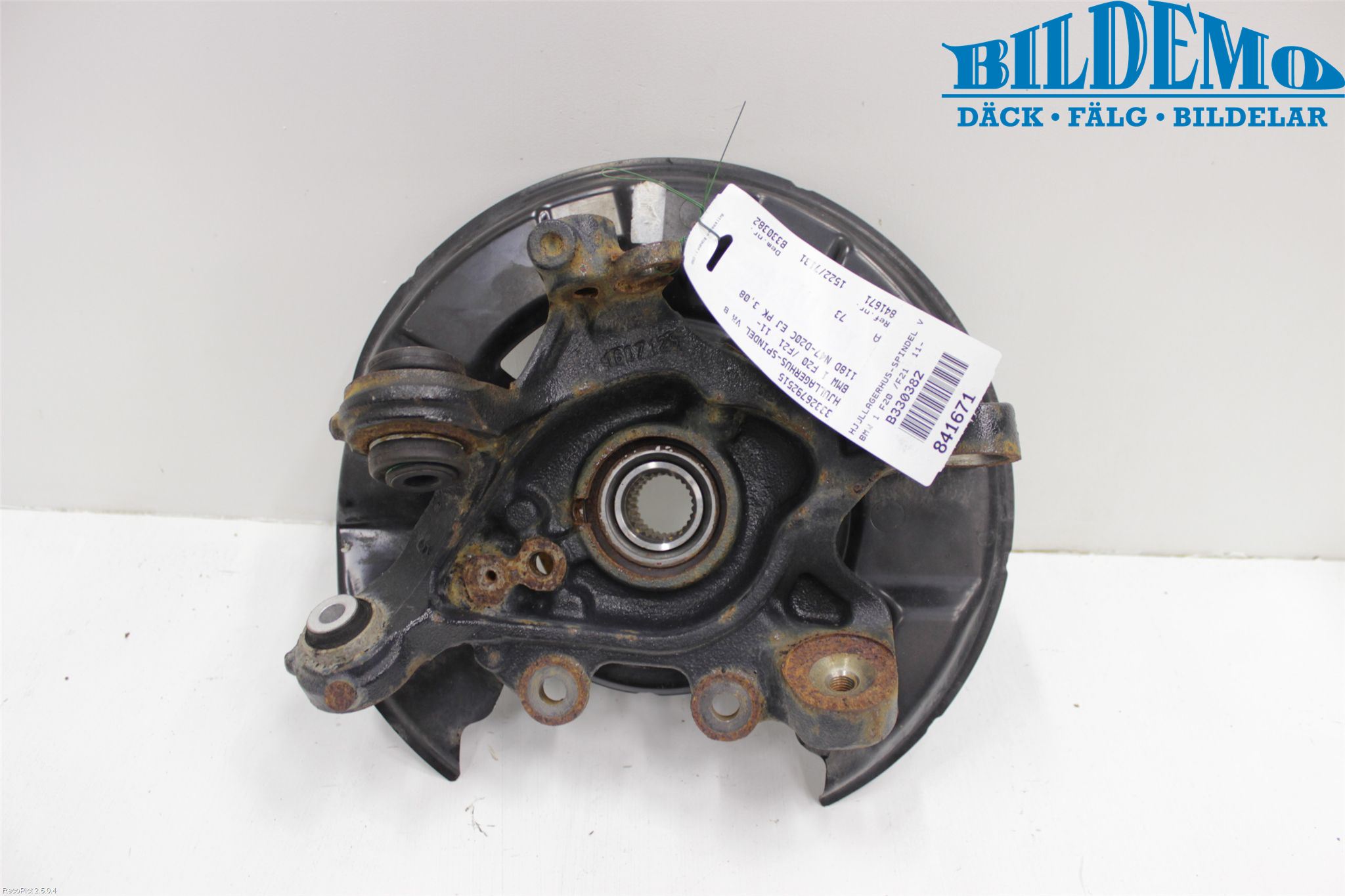 BMW 1 F20/F21 11-19 Hjullagerhus-Spindel Vä B