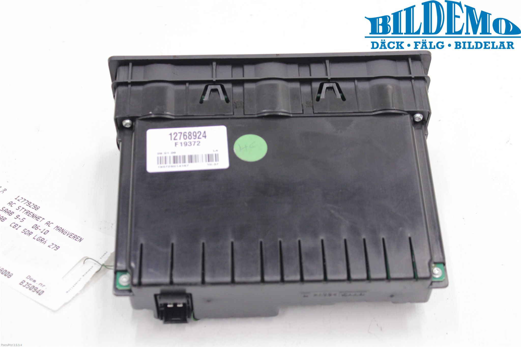 Saab 9-5     06-10 Ac Styrenhet Ac Manöveren