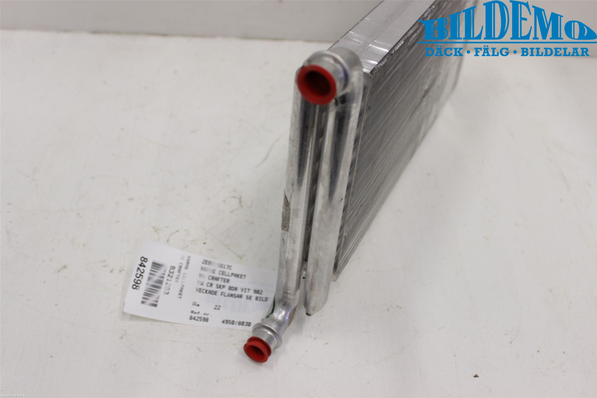 Volkswagen VW CRAFTER 06-16 Värme Cellpaket