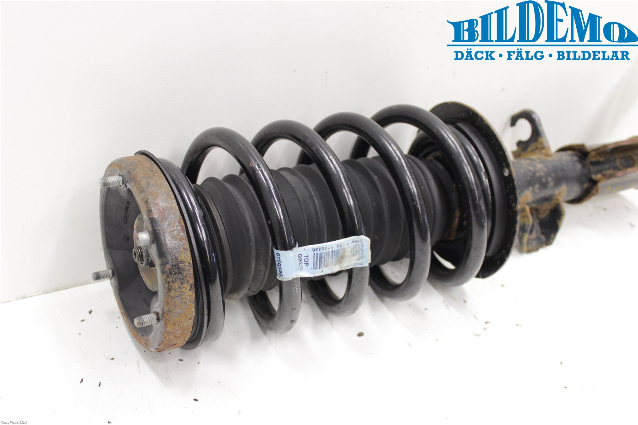 BMW X5 E53     99-06 Fjäderben Fram Vänster