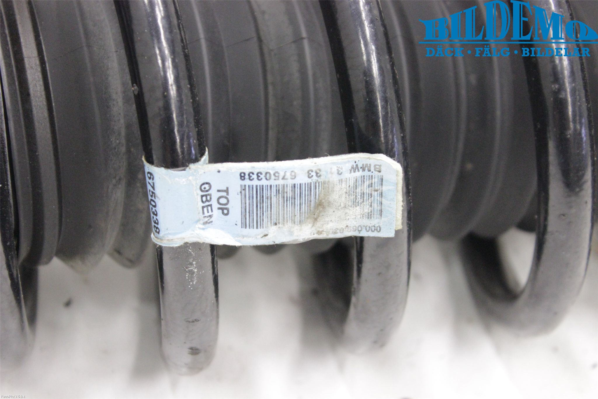 BMW X5 E53     99-06 Fjäderben Fram Vänster