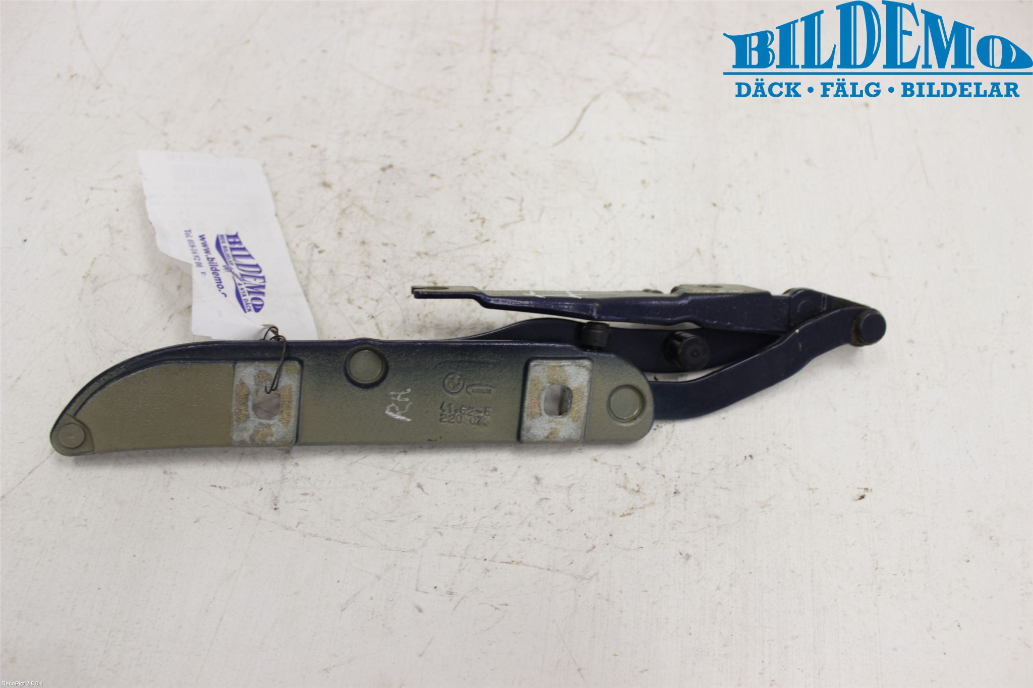 BMW 3 E46      98-05 Bakluckegångjärn Hö