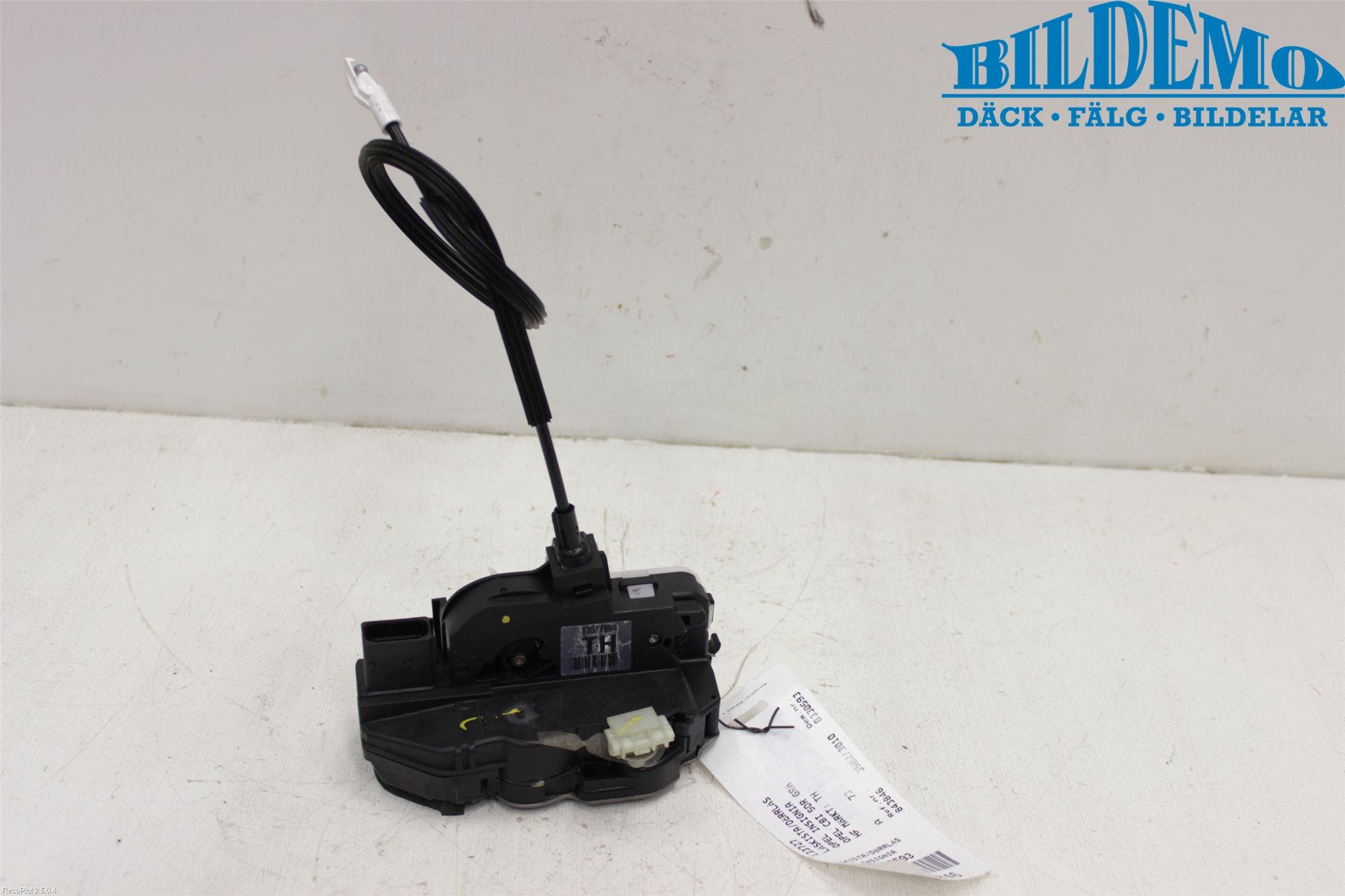 Opel INSIGNIA 09-16 Låskista-Dörrlås