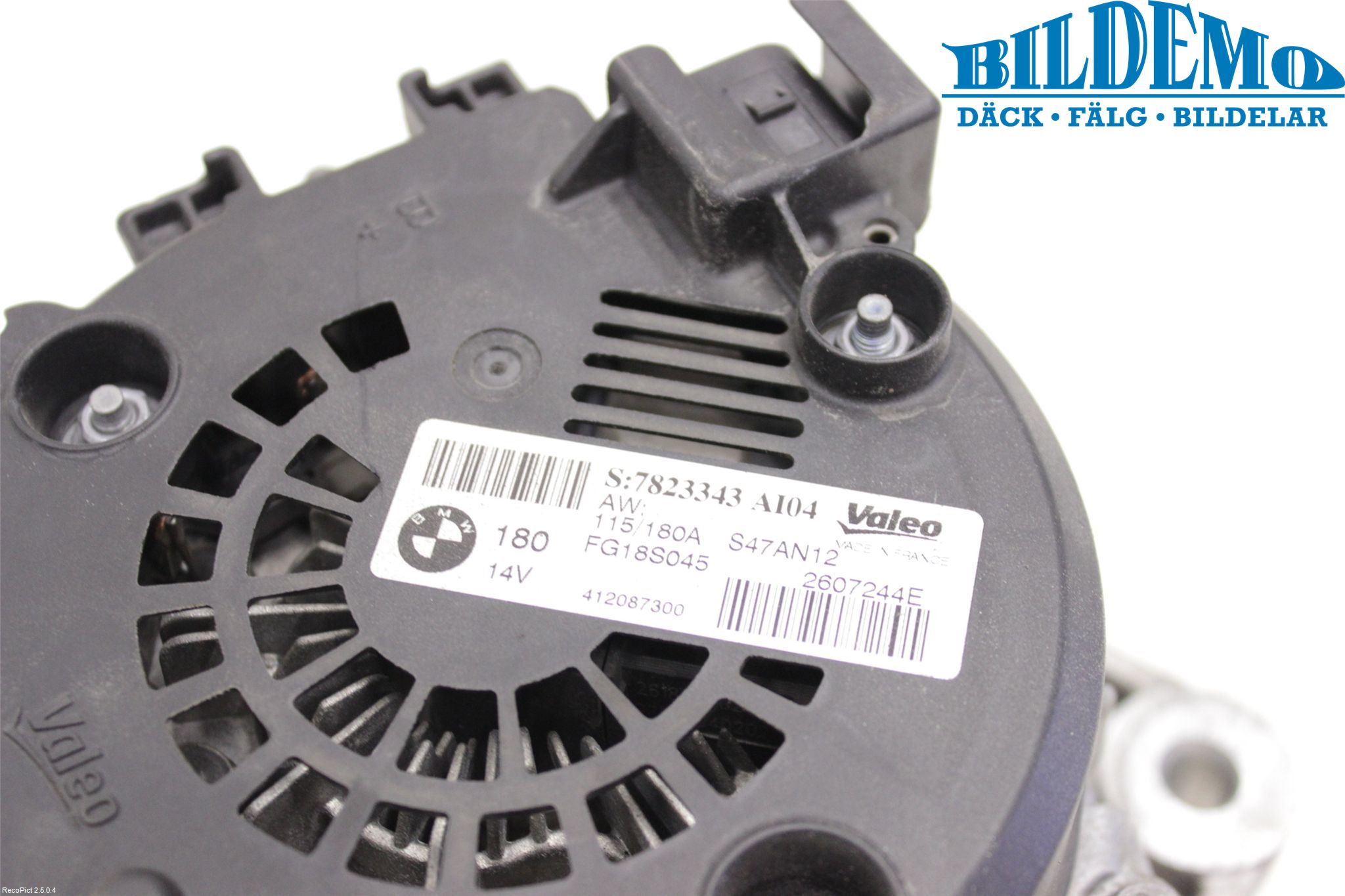 BMW 3 F30/F31/F80 12-19 Generator