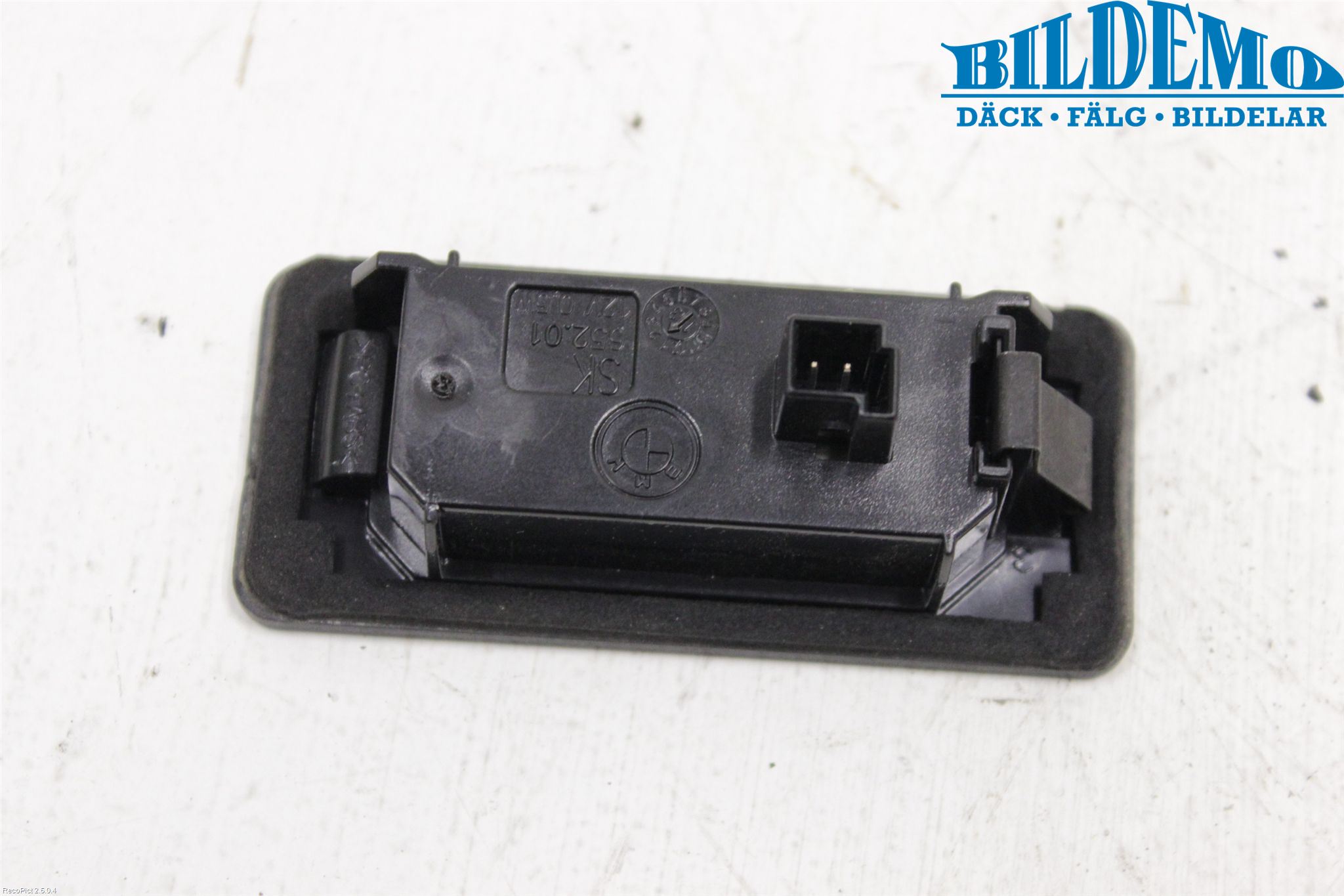BMW 5 F10/F11/F18 09-17 Skylt Belysning
