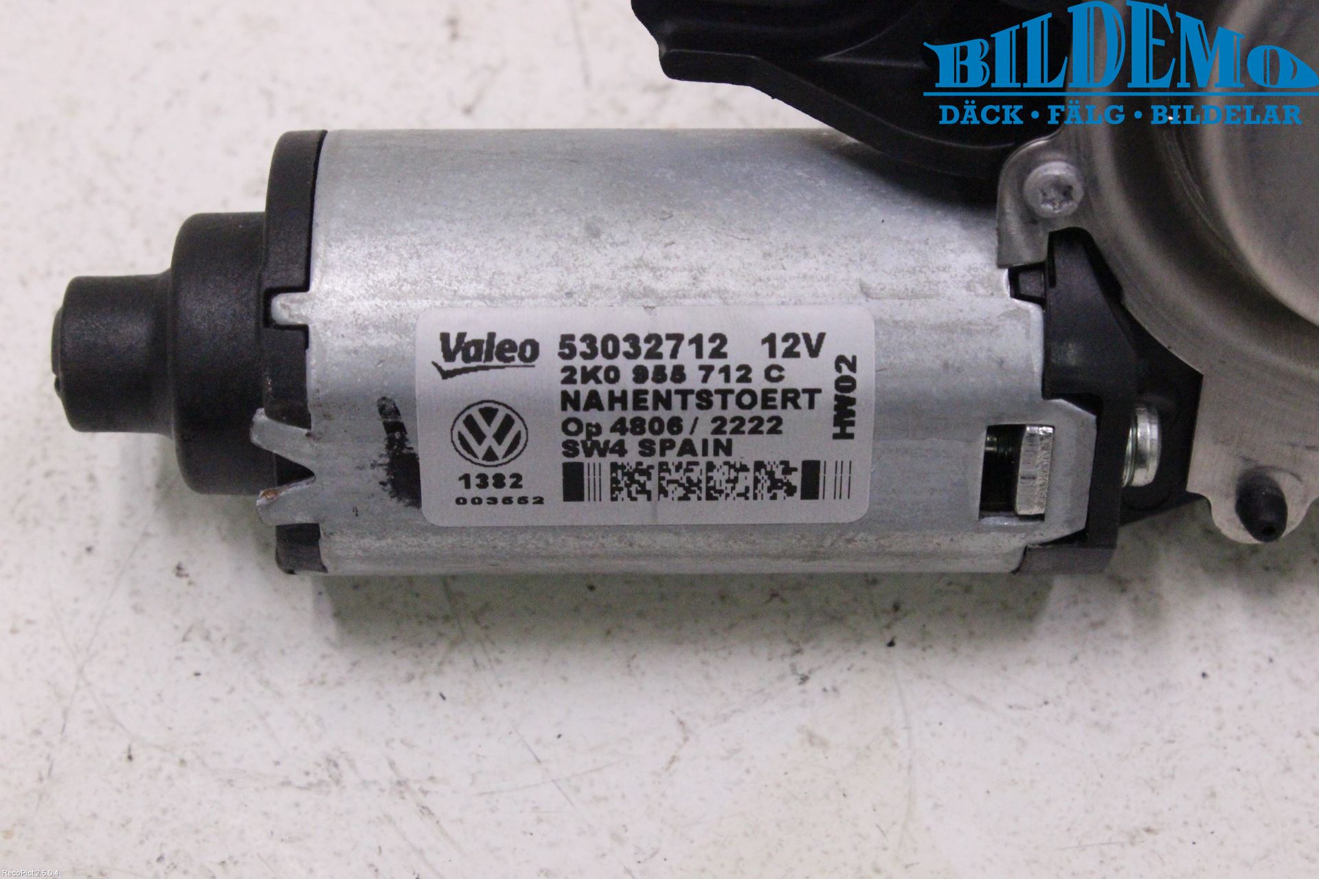 Volkswagen VW CADDY      04-10 Torkarmotor Baklucka