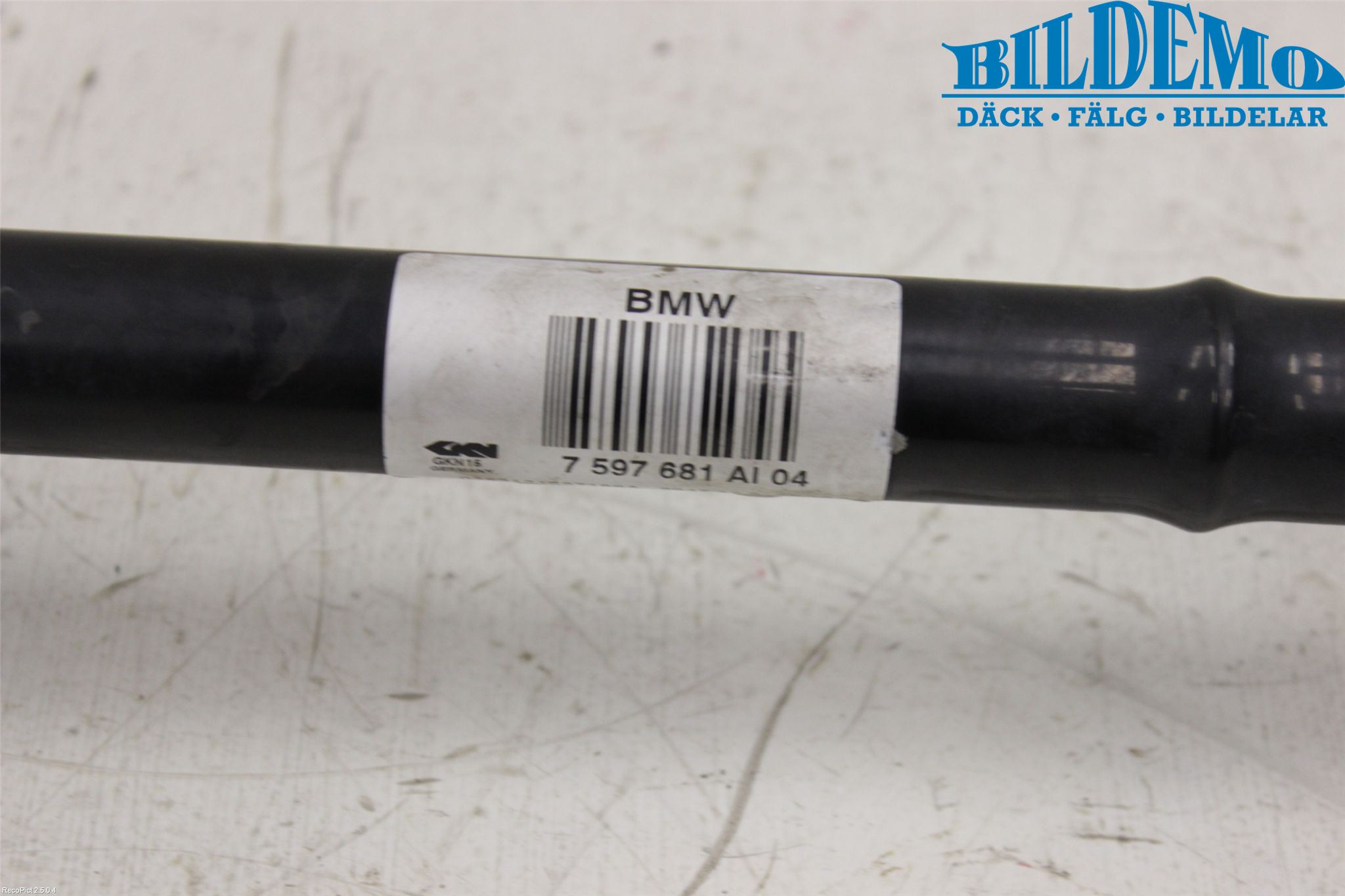 BMW 1 F20/F21 11-19 Drivaxel Bak Vänster