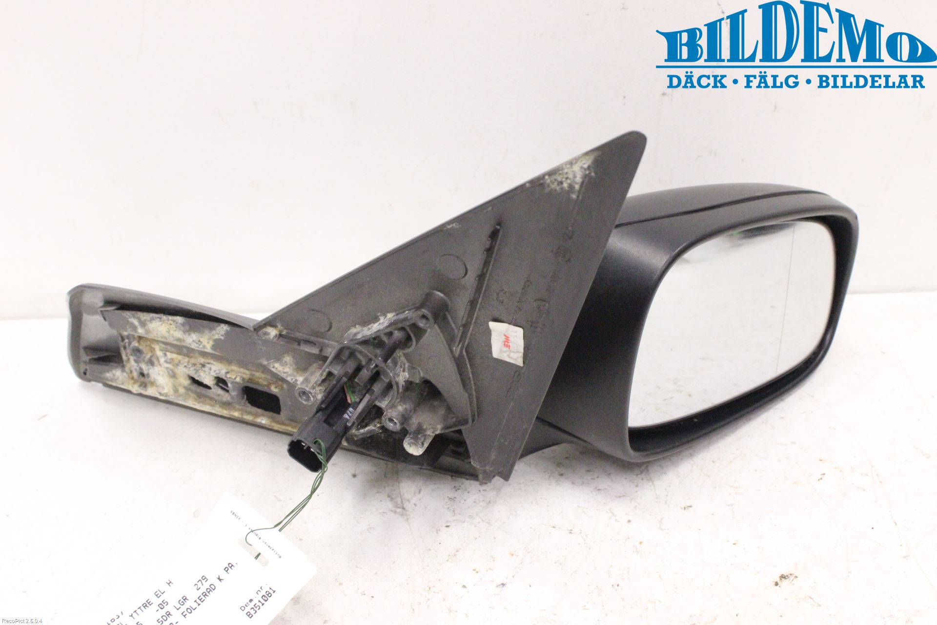 Saab 9-5 -05 Spegel Yttre El Hö