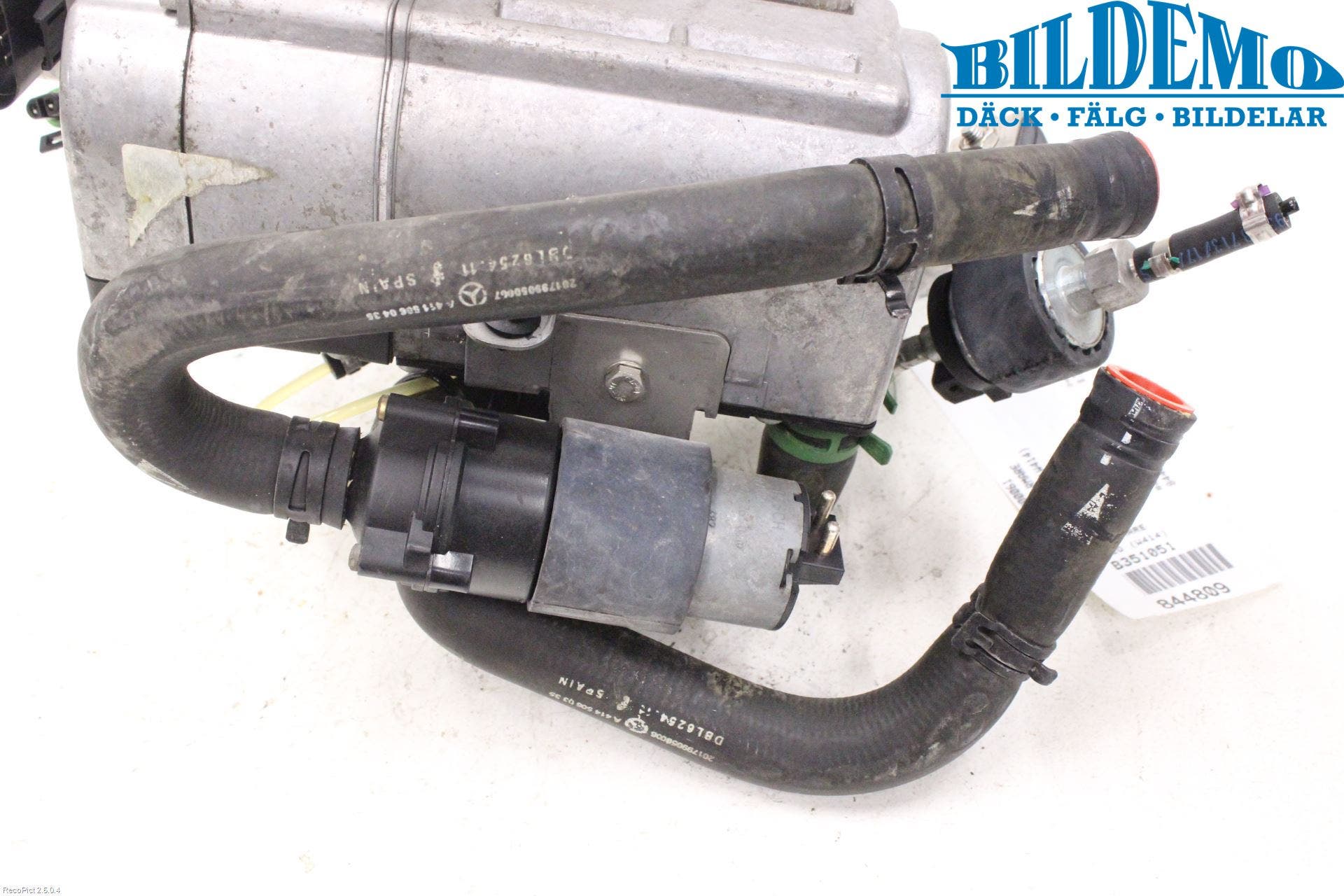 Mercedes-Benz MB VANEO (W414) Dieselvärmare