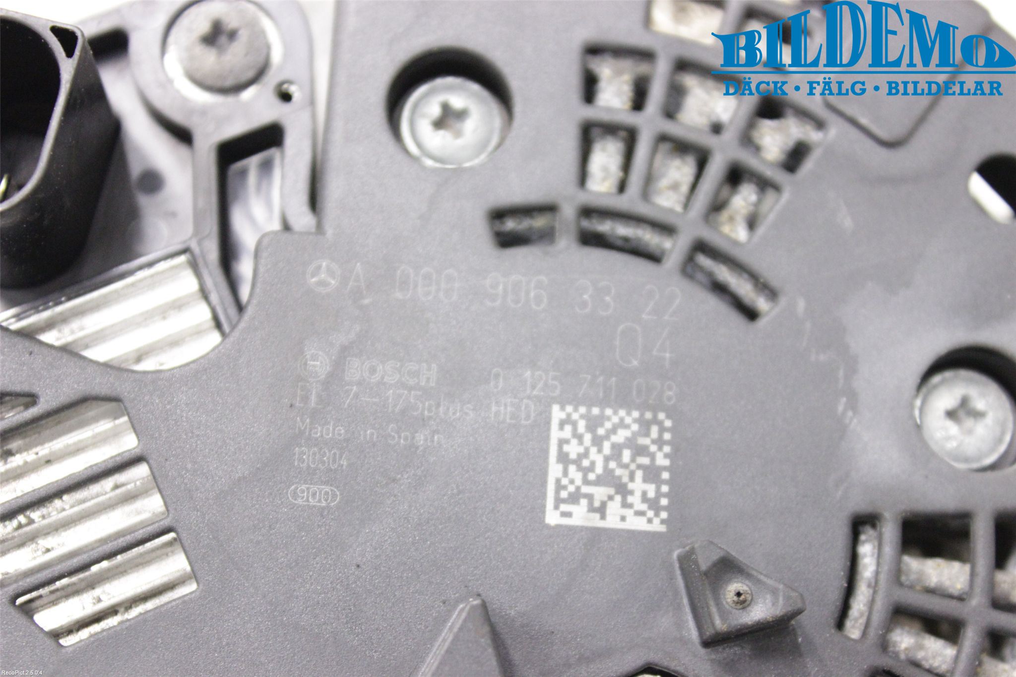 Mercedes-Benz MB B-KLASS (W246/W242) 12-19 Generator