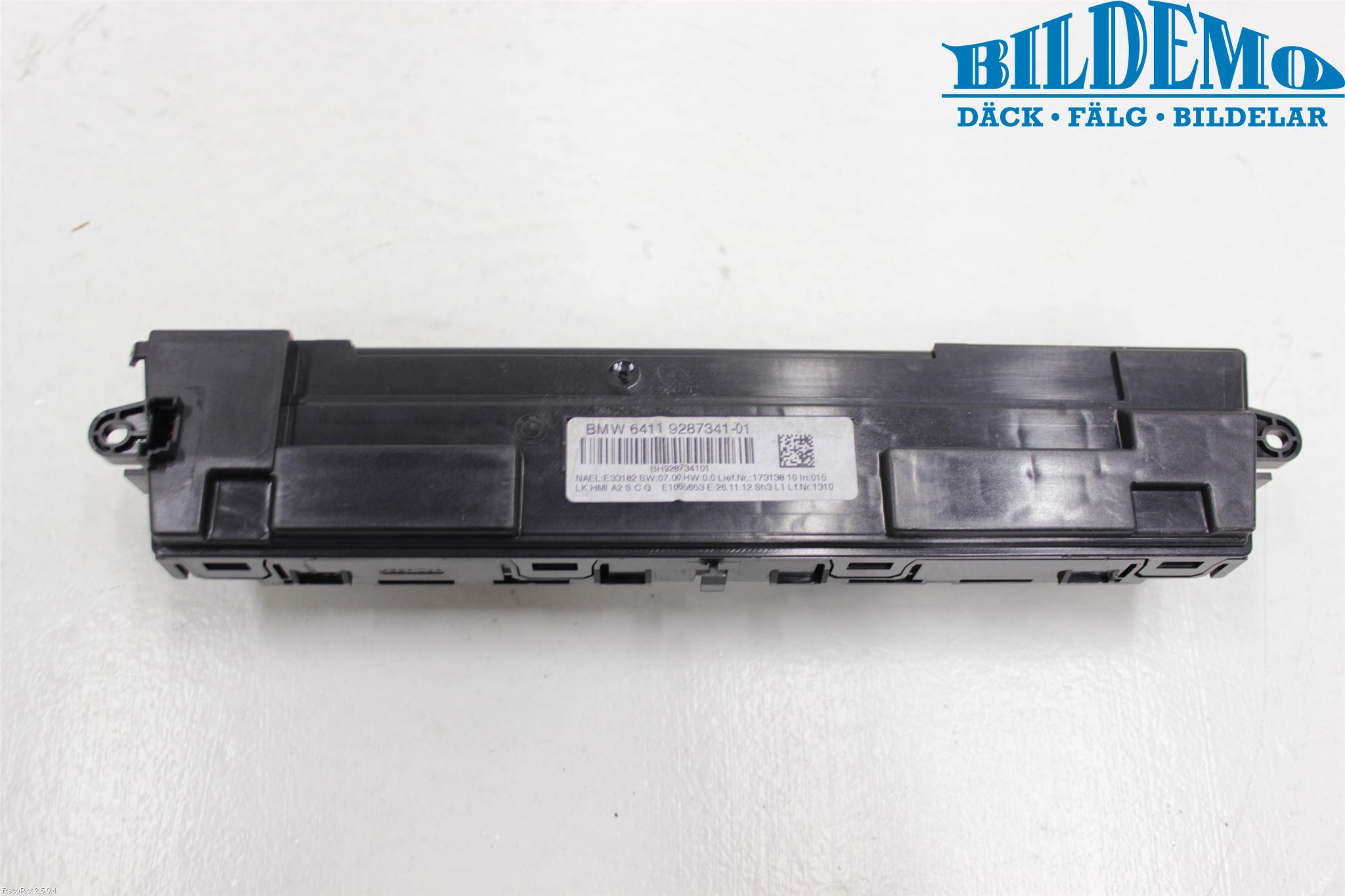 BMW 3 F30/F31/F80 12-19 Ac Styrenhet Ac Manöveren
