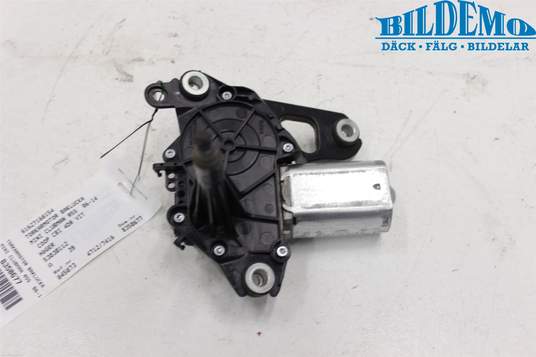 Mini CLUBMAN R55 06-14 Torkarmotor Baklucka